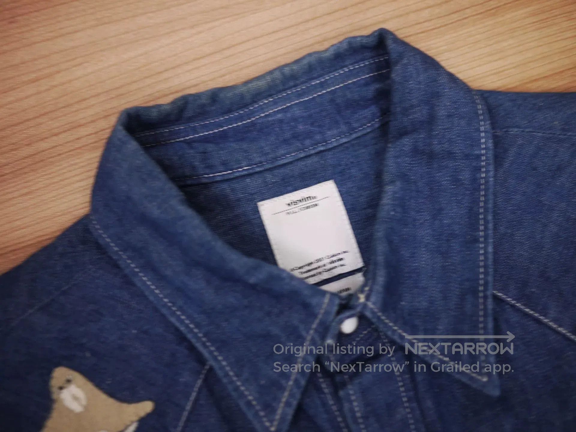 Visvim Visvim Social Sculpture OneWash Shirt. Size US L / EU 52-54 / 3 - 5 Thumbnail