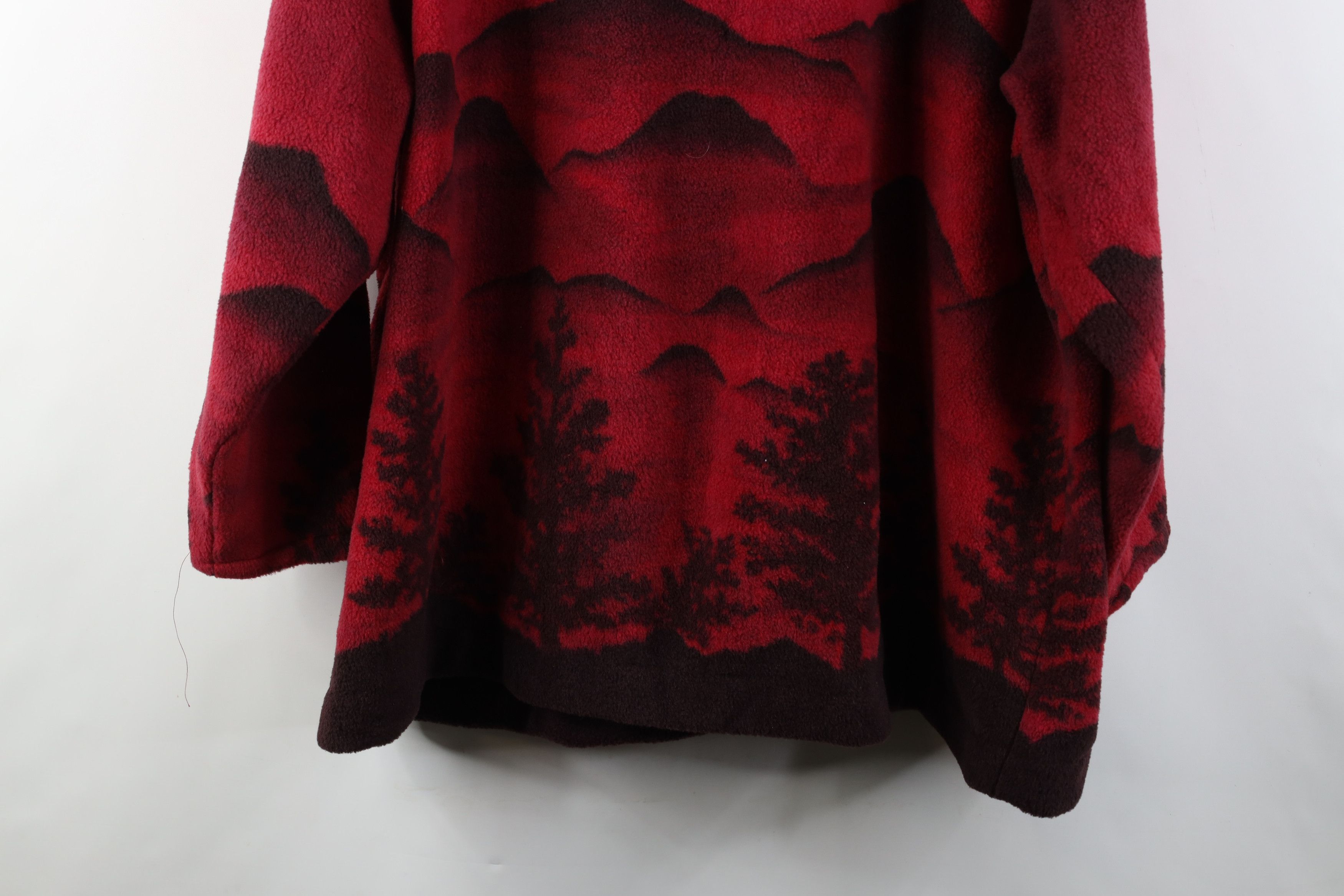 Vintage Vintage 90s Streetwear All Over Print Fleece Sweater Size 3XL / US 20-22 - 11 Thumbnail