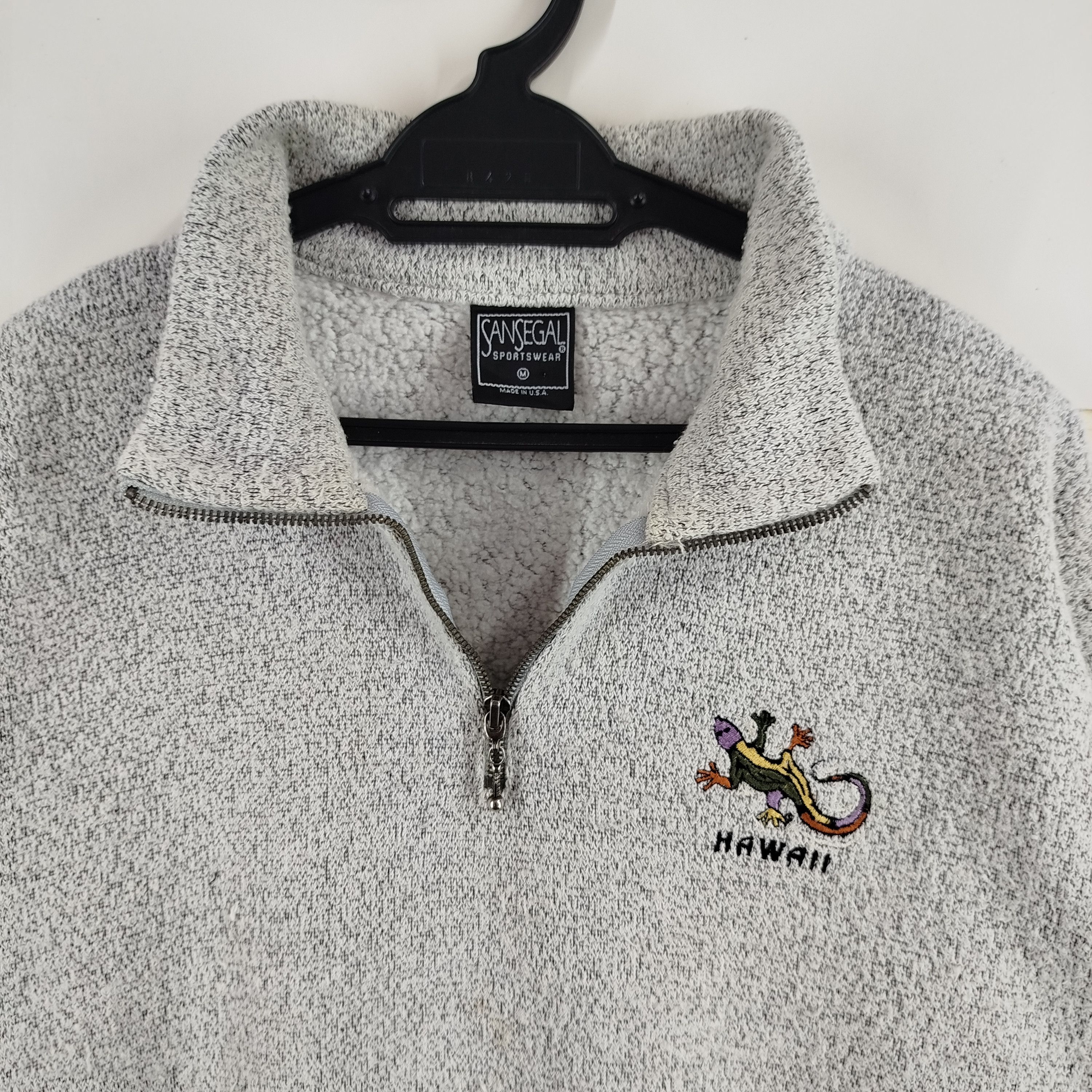Vintage Vintage Hawaii Embroidery San Segal Made In USA Half Zipper Size US M / EU 48-50 / 2 - 3 Thumbnail