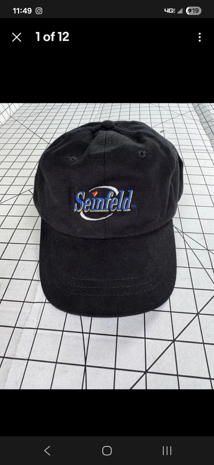 Other Vintage Seinfeld Hat Size ONE SIZE - 1 Thumbnail