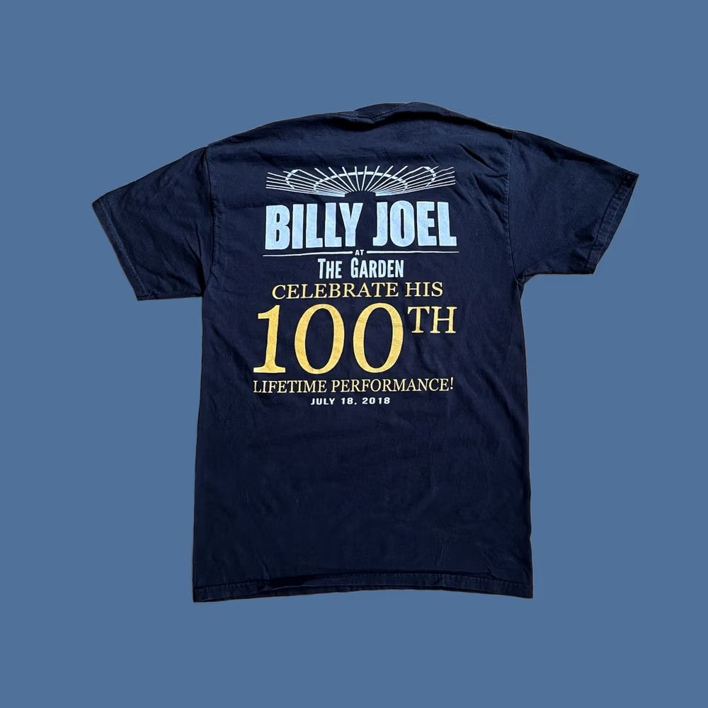 Jerzees Billy Joel Madison Square Garden 100th Performance Shirt M Black Cotton Jersey Size US M / EU 48-50 / 2 - 1 Thumbnail