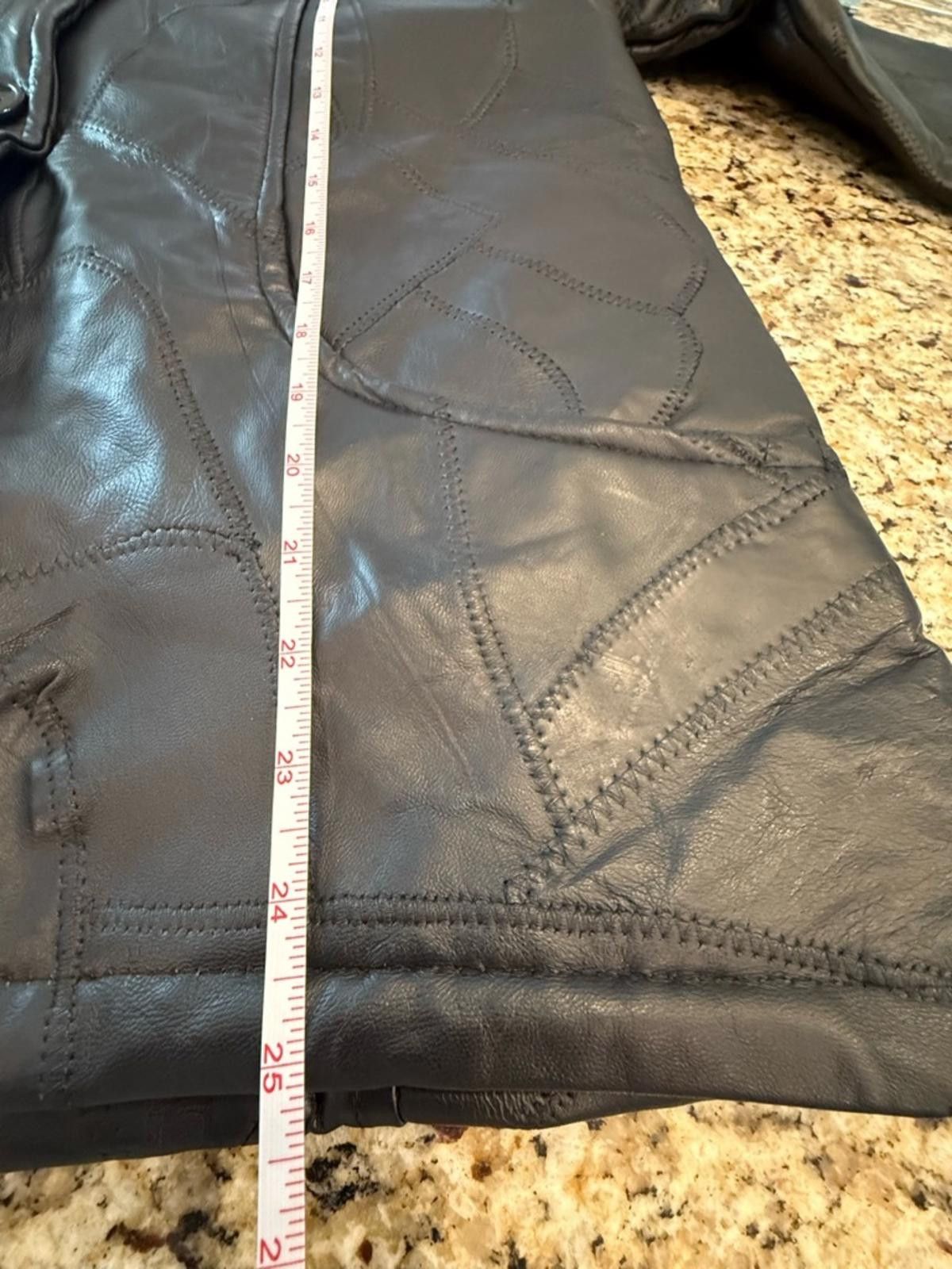 Other Tudor Court black leather coat removable faux fur vest SZ PS Size S / US 4 / IT 40 - 10 Thumbnail