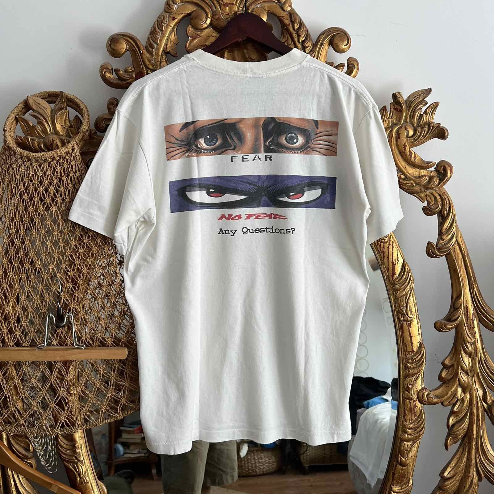 No Fear × Vintage Vintage 90s NO FEAR Dangerous Sport Gear