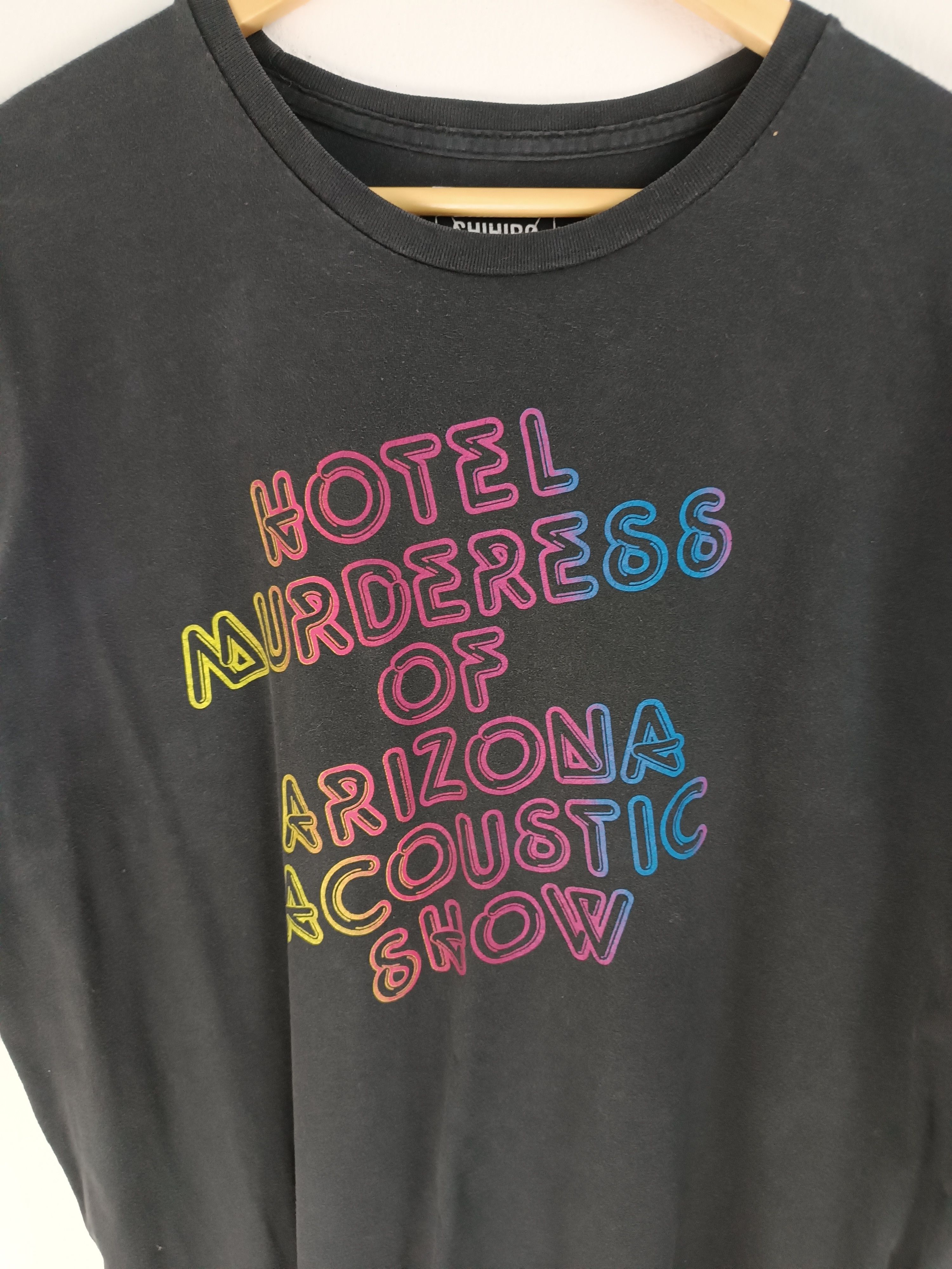 Vintage VINTAGE FADED CHIHIRO ONITSUKA HOTEL MURDERESS VERY RARE TEE Size US L / EU 52-54 / 3 - 9 Thumbnail