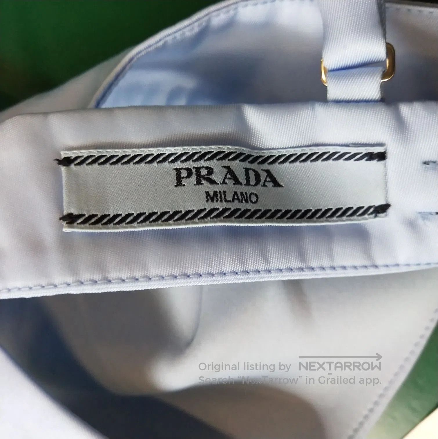Prada Prada Triangle Logo Light Blue Vest 38 Size . Size S / US 4 / IT 40 - 6 Thumbnail