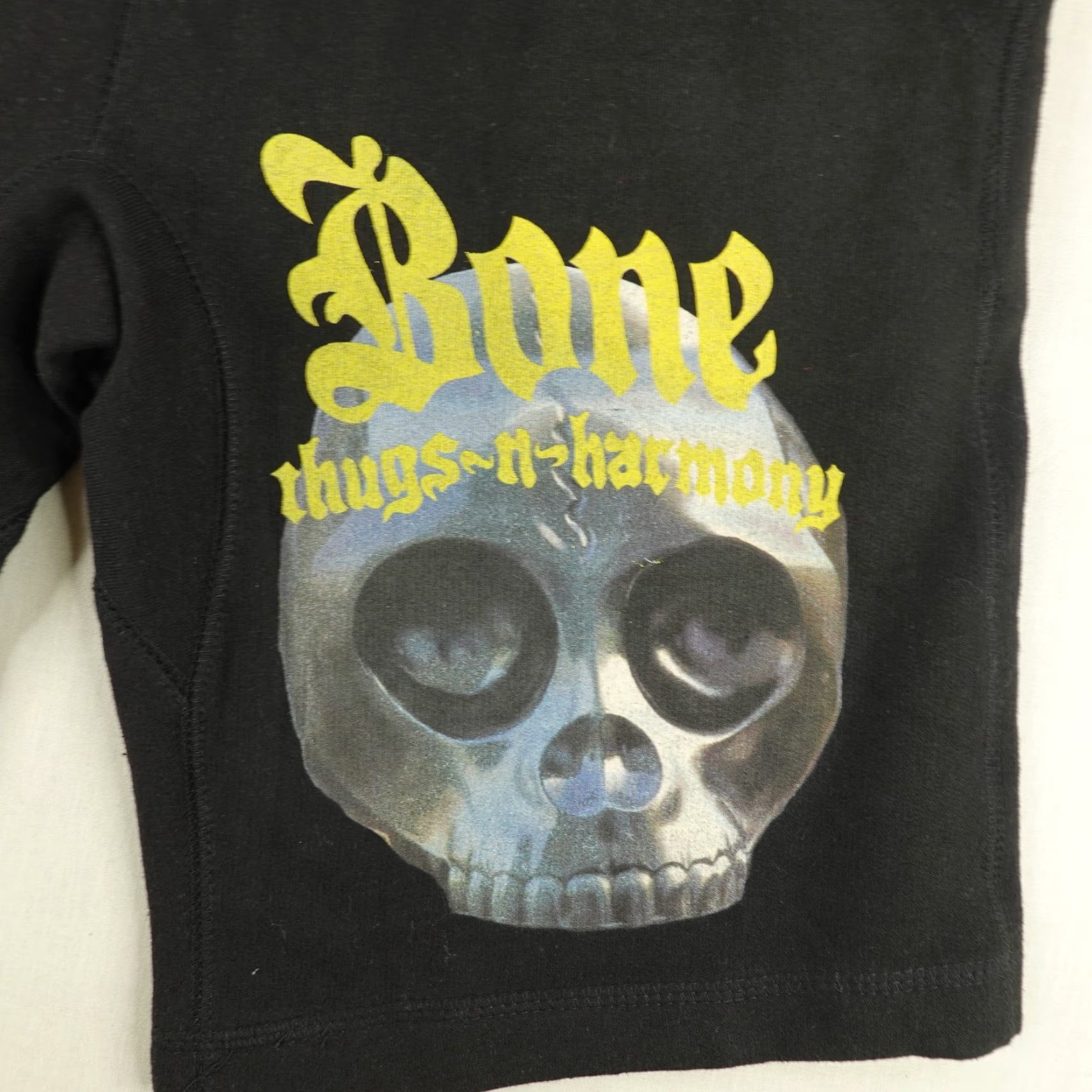 Harmony VINTAGE The Life Apparel Bone Thugs N Harmony Shorts Mens Small Black Hip Hop Music Sweat Casual Activewear Size US 31 - 2 Thumbnail