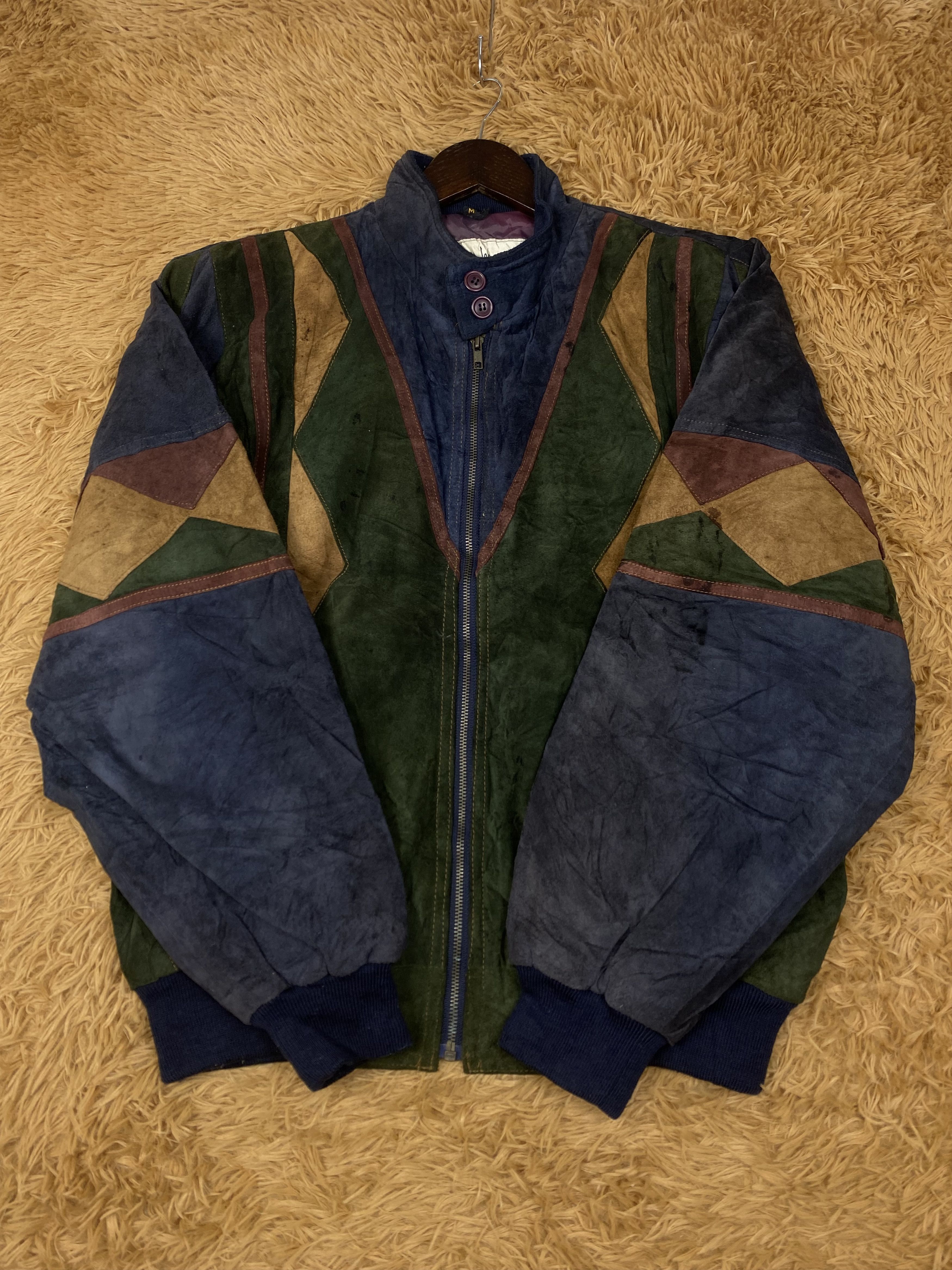 Leather Vintage Domani Matine Invert Leather Jacket DJ0054 Size US M / EU 48-50 / 2 - 5 Thumbnail