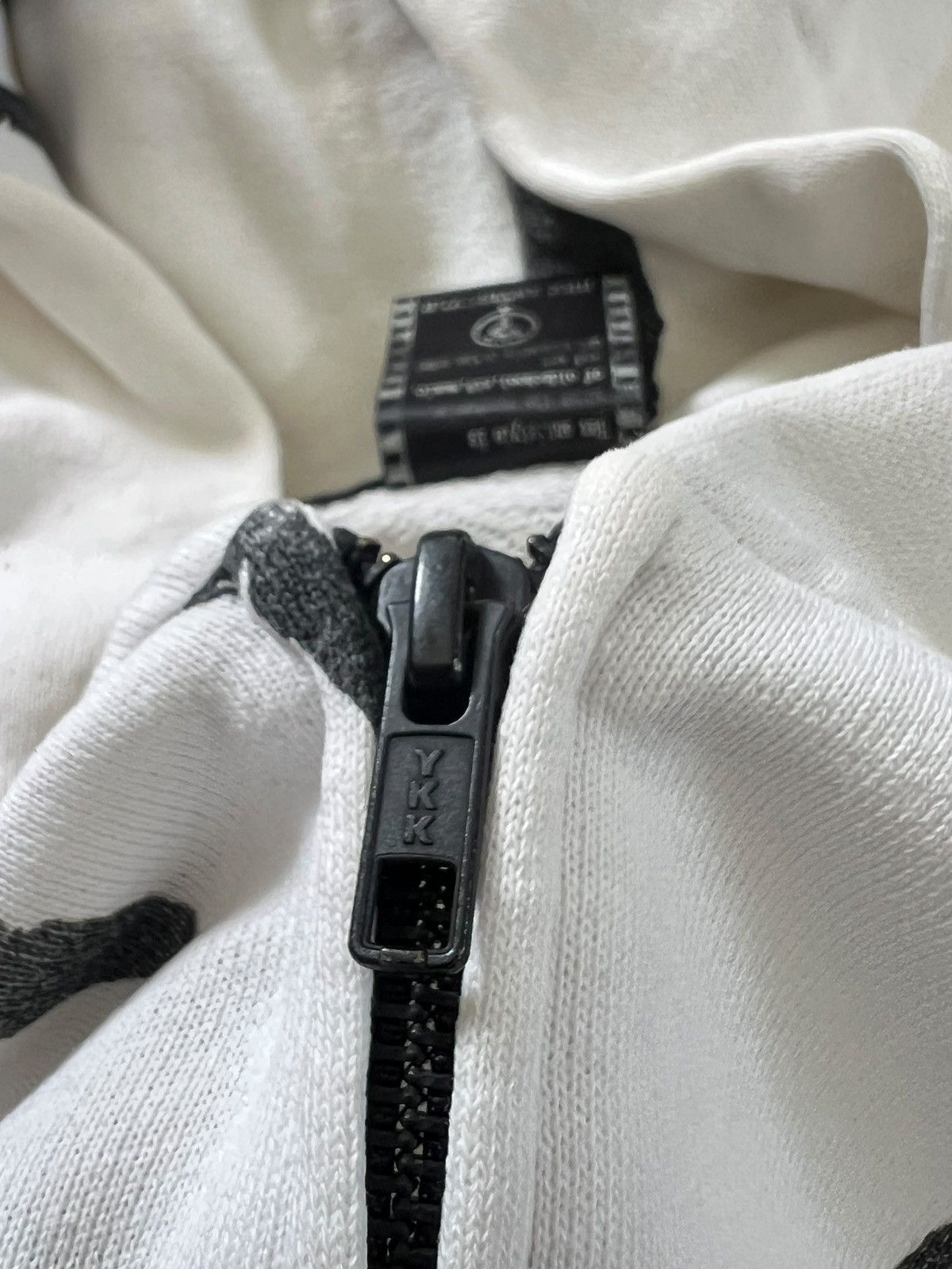 Japanese Brand 1990s Hex Antistyle Hand Print Zipper Hoodie Size US L / EU 52-54 / 3 - 13 Thumbnail
