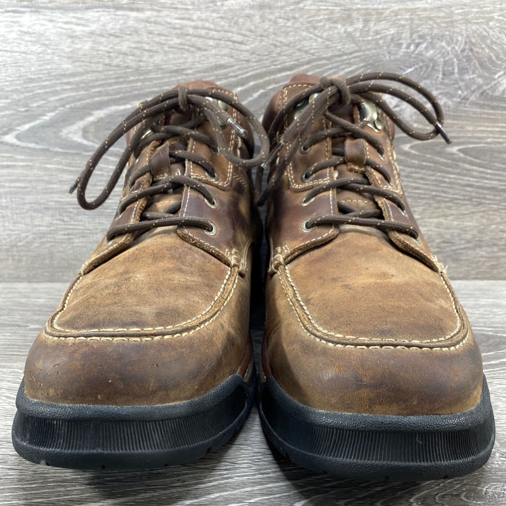 Johnston & Murphy Johnston & Murphy XC4 Waterproof Sheepskin Mens 8.5 M Brown Leather Ankle Boots Size US 9 / EU 42 - 4 Thumbnail