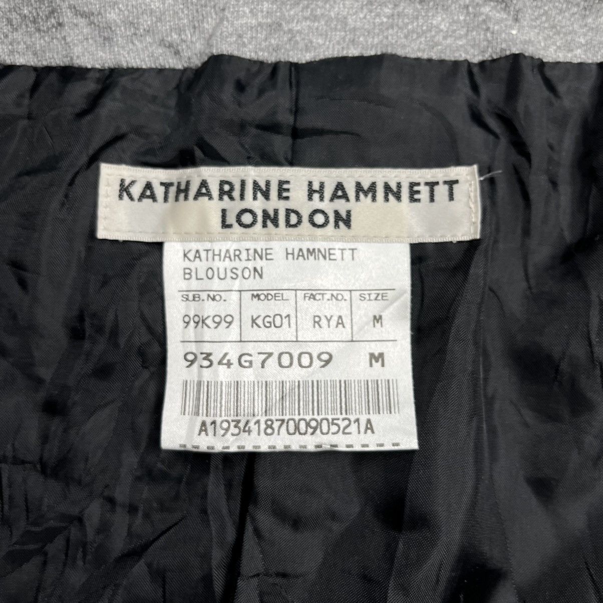 If Six Was Nine 2000s Katharine Hamnett - Alien Hooded Jacket Size US M / EU 48-50 / 2 - 9 Thumbnail