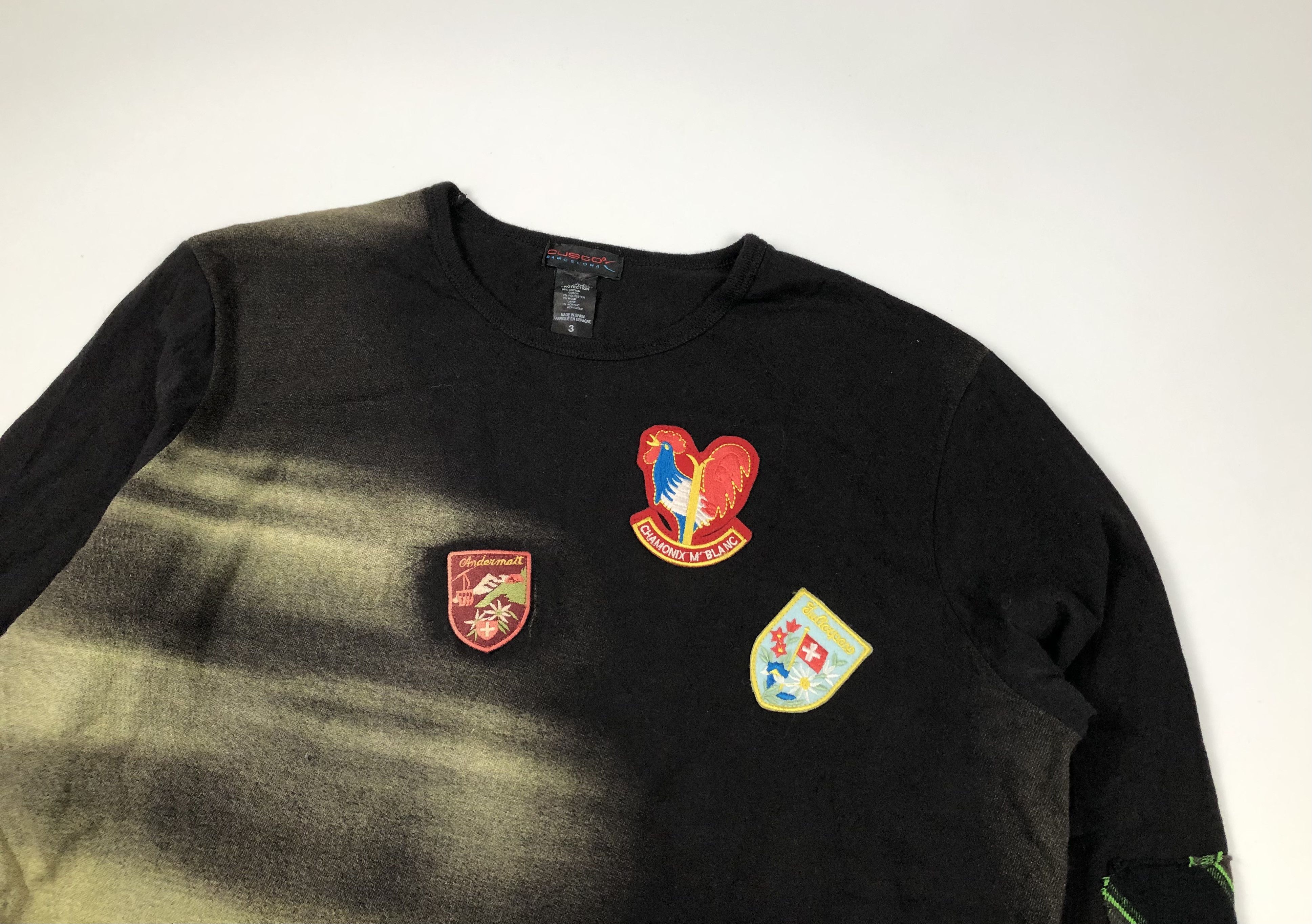 Custo Barcelona Custo Barcelona Vintage Longsleeve Size US L / EU 52-54 / 3 - 2 Thumbnail