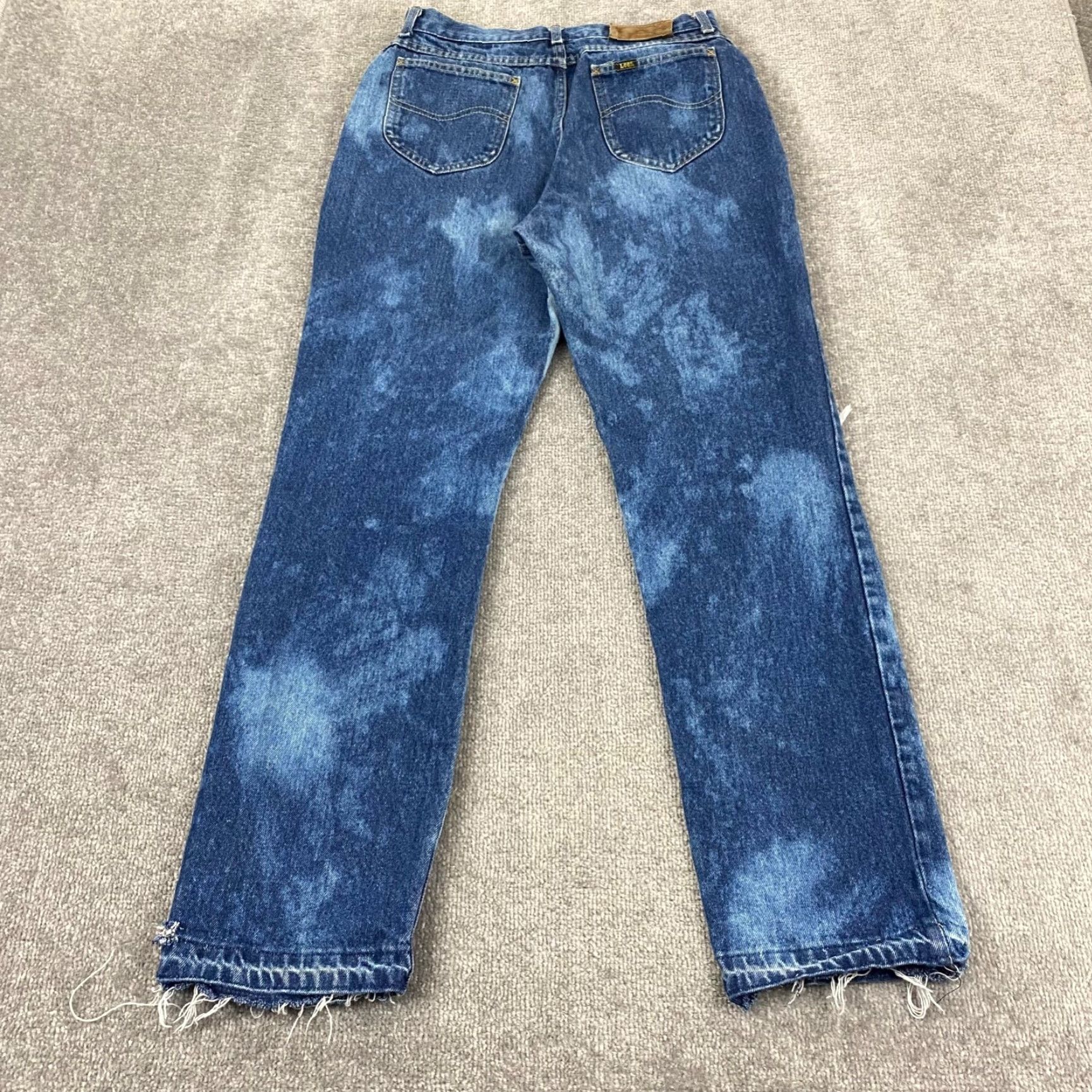 Lee VINTAGE Lee Rider Jeans Women’s Denim Pants 14 High Rise Bootcut Distressed 90s USA Size 36" / US 14 / IT 50 - 2 Thumbnail
