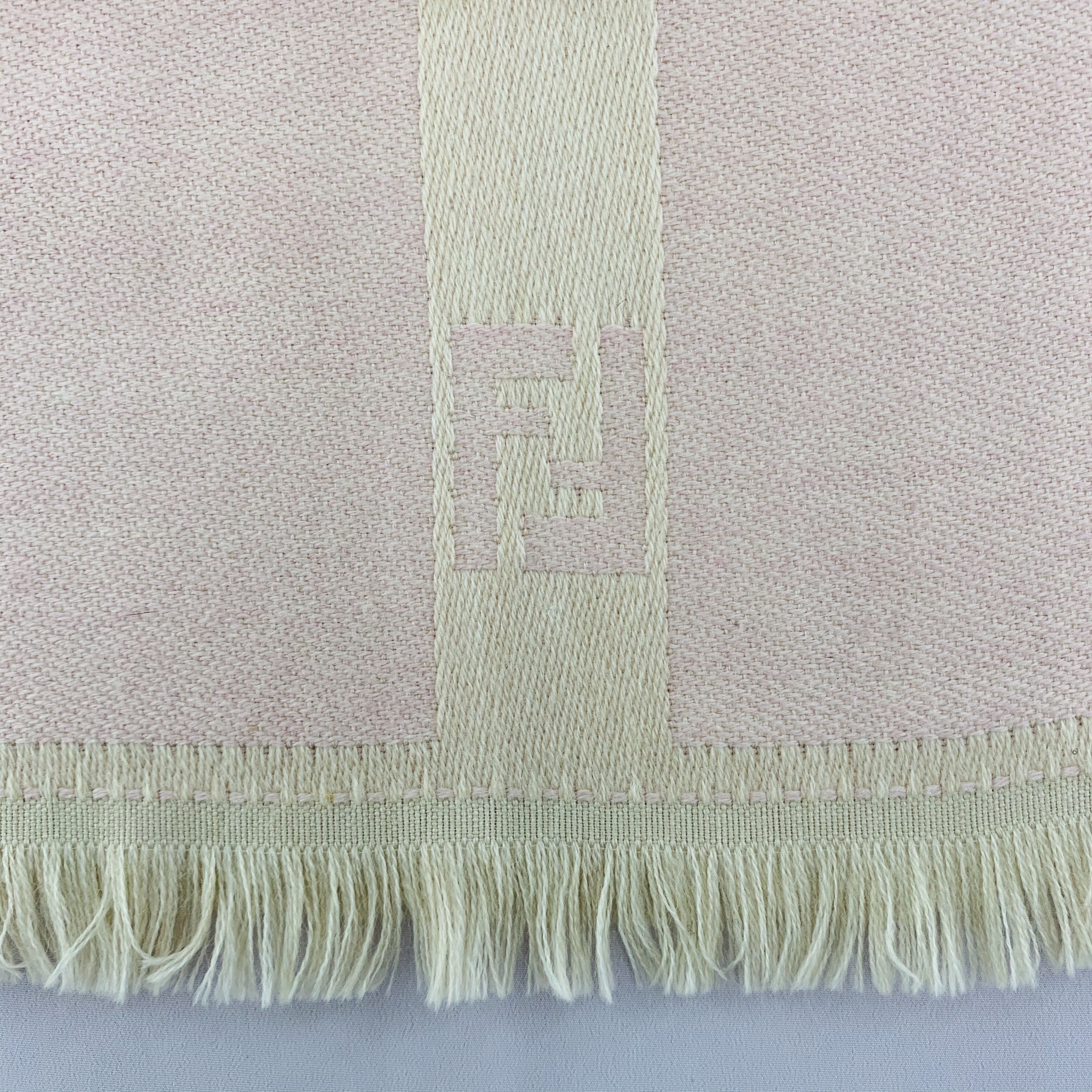 Vintage Vintage Fendi Scarf Wool Muffler Neck Wrap BL4093 Size ONE SIZE - 3 Thumbnail