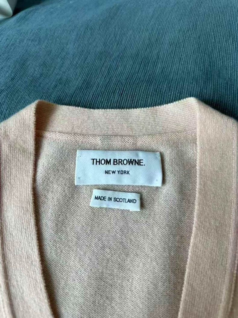 Thom Browne Thom Browne size40 Cashmere cardigan Size S / US 4 / IT 40 - 3 Thumbnail