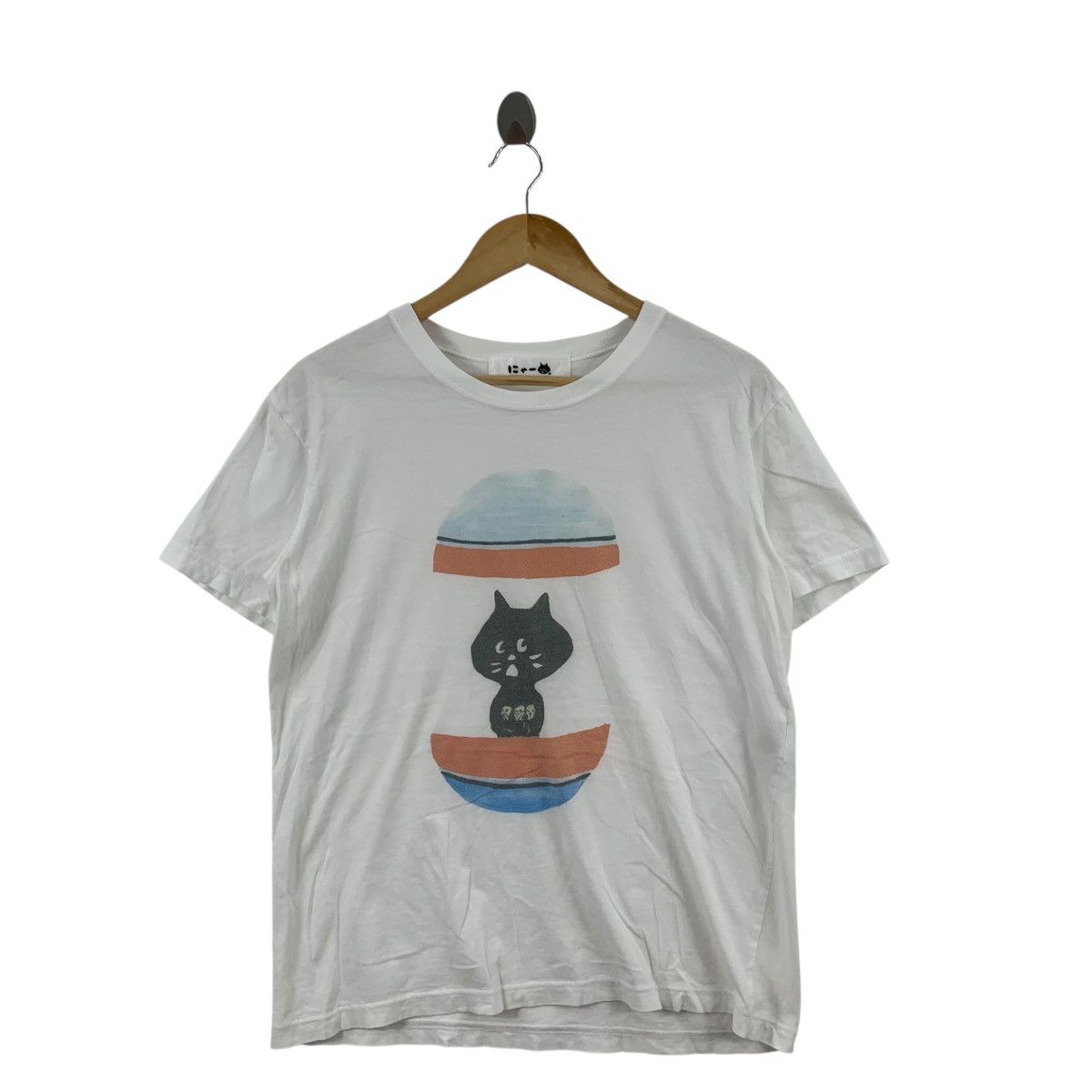 Ne-Net NE-NET TSUMORI CHISATO Capsule Cat Tee Shirt Top Size M / US 6-8 / IT 42-44 - 4 Thumbnail