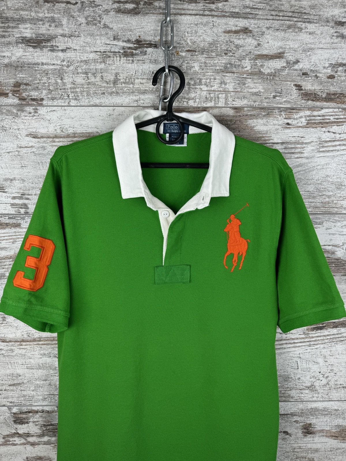 Polo Ralph Lauren × Vintage Mens Vintage Polo Ralph Lauren 3 Polos T-shirt tee y2k rare Size US S / EU 44-46 / 1 - 3 Thumbnail