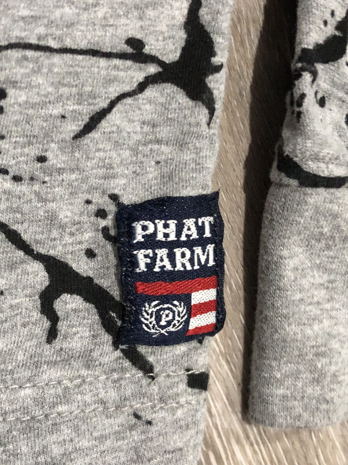 Phat Farm × Vintage Vtg Y2K Phat Farm AOP Long Sleeve Size US M / EU 48-50 / 2 - 3 Thumbnail