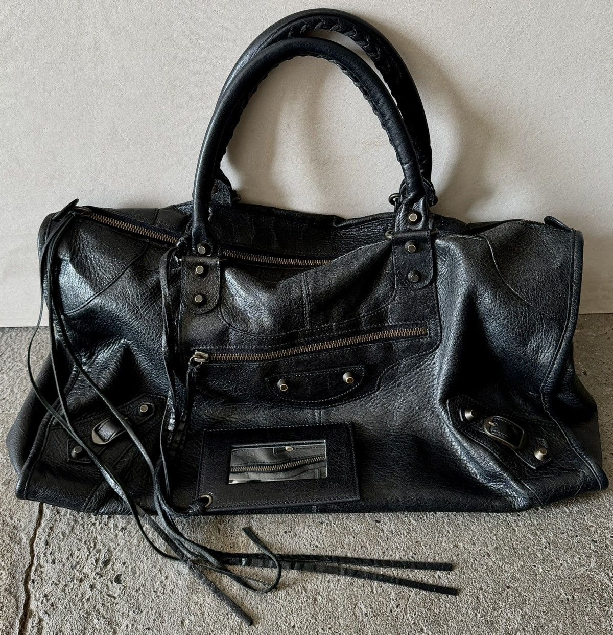 Balenciaga Balenciaga - 2000’s - Classic Le City - Lambskin Work Bag Size ONE SIZE - 16 Thumbnail