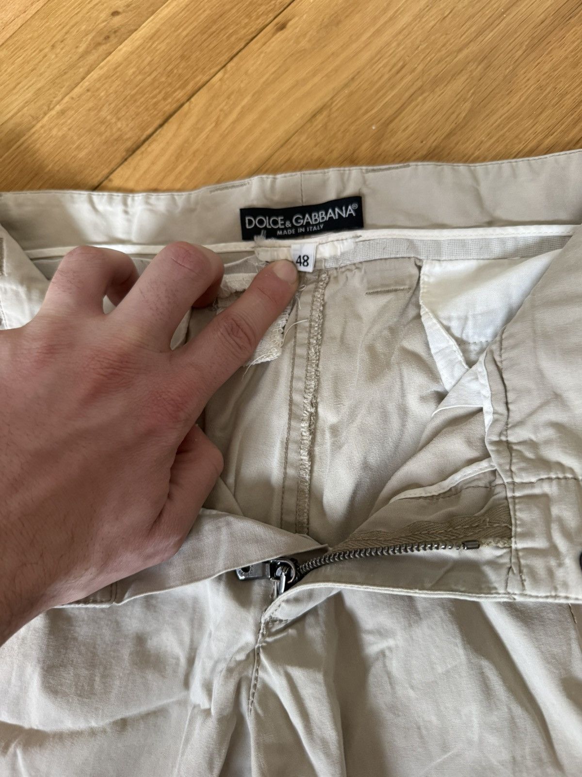 Dolce & Gabbana Dolce & Gabbana Cargo Strap Parachute Zipper BondagePants Size US 31 - 4 Thumbnail