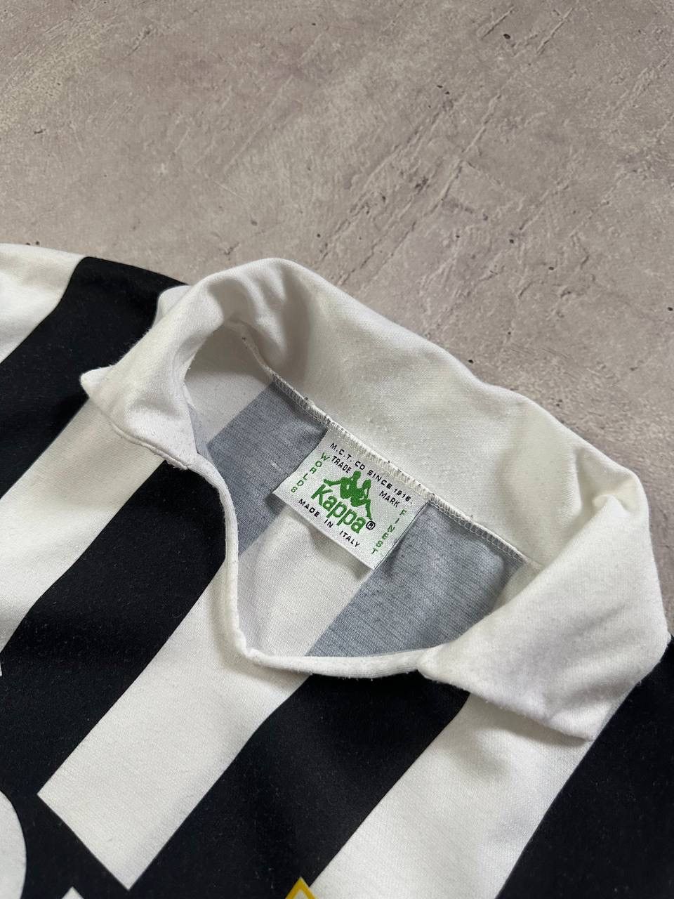 Kappa Vintage FC Juventus Kappa Upim Home Soccer Shirt 1989/90 LS Size US M / EU 48-50 / 2 - 6 Thumbnail