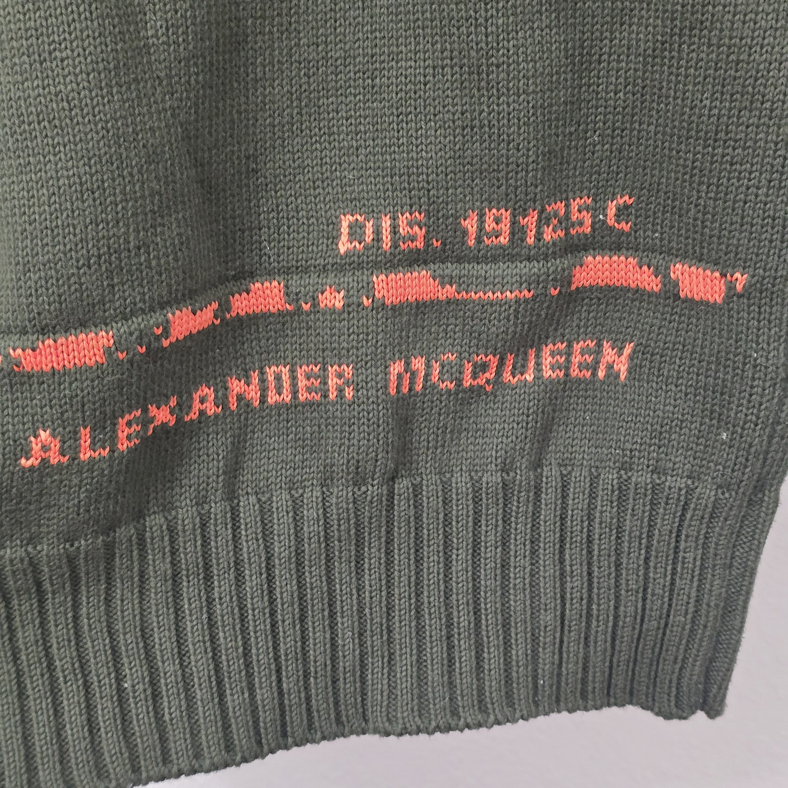 Alexander McQueen Graffiti Crew Neck sweater Size US M / EU 48-50 / 2 - 5 Thumbnail