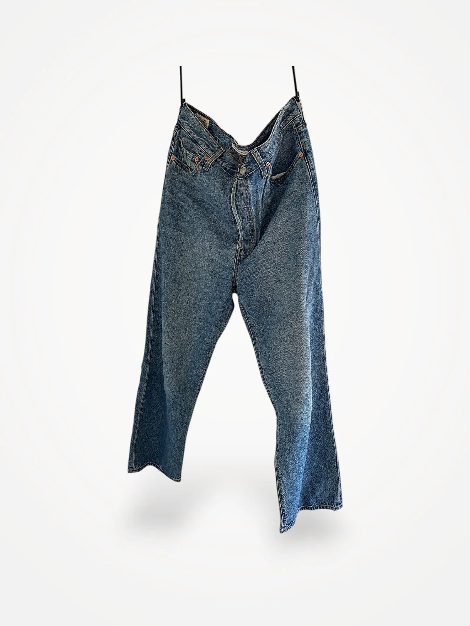 Levi's Levi's Ribcage Straight Ankle Jeans Size 29" - 1 Thumbnail