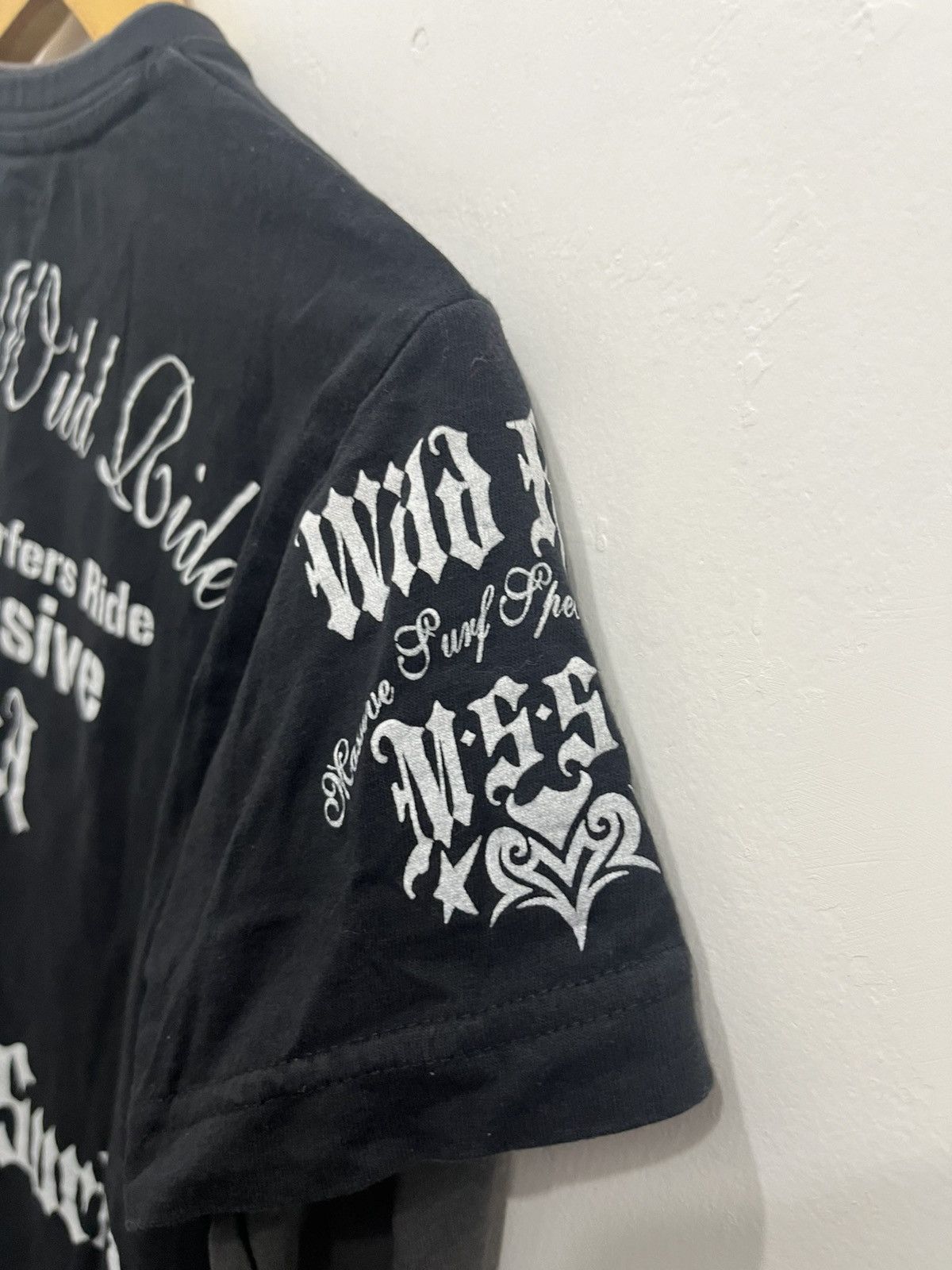 Japanese Brand Jeaning Wild Japanese Poem Gothic Punk LGB Style Tees Size US M / EU 48-50 / 2 - 10 Thumbnail