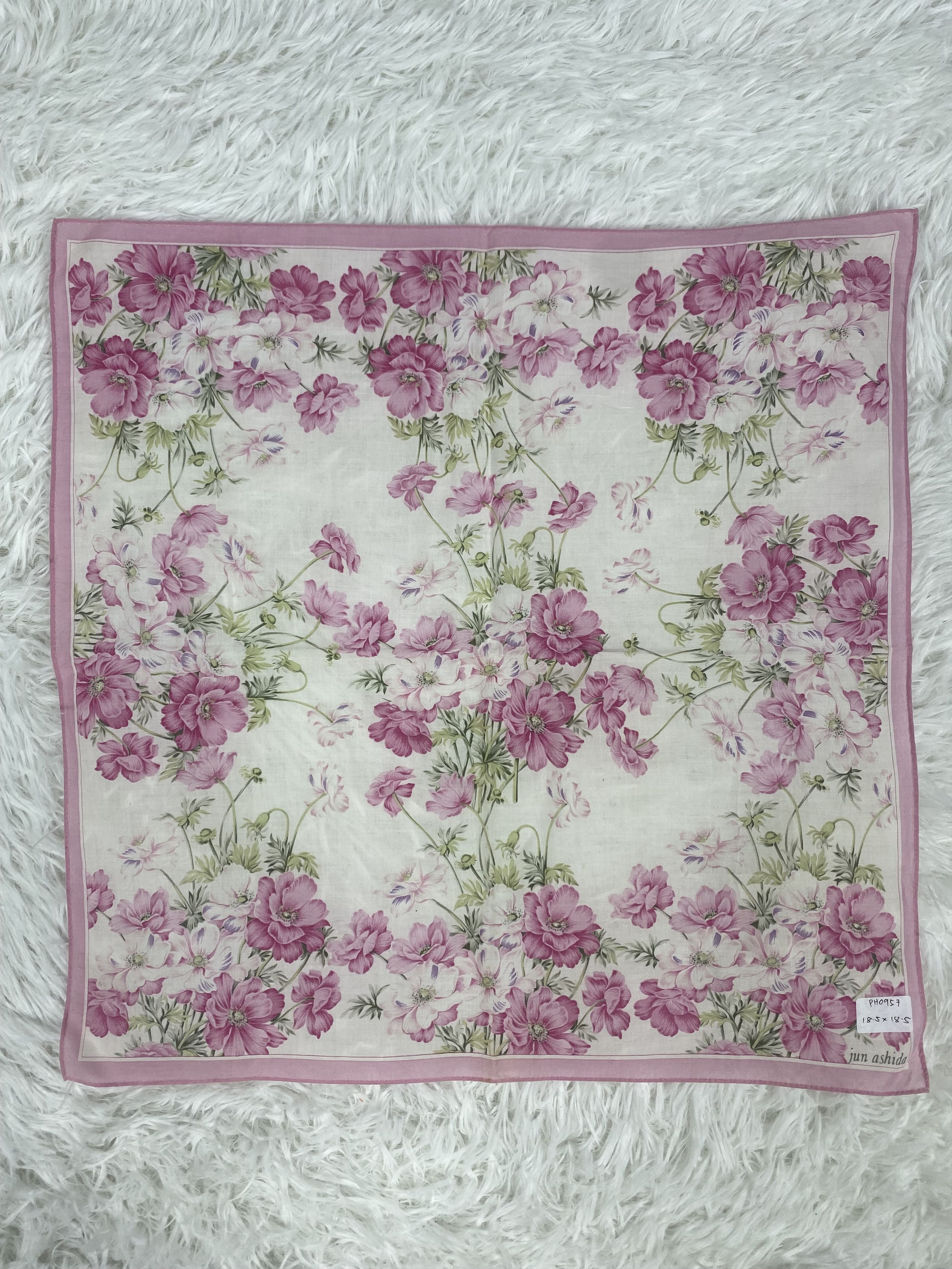 Japanese Brand × Vintage Vintage Jun Ashida Handkerchief Neckerchief PH0957 Size ONE SIZE - 3 Thumbnail