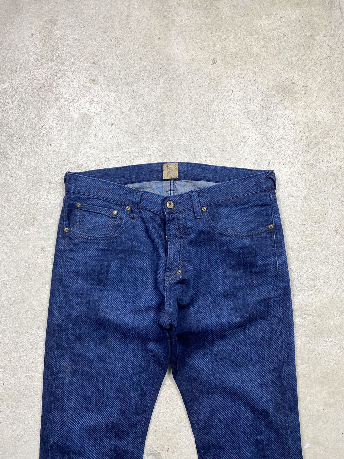 Prps Rare! Vintage Japan PRPS Gradient Archival Jeans Size US 32 / EU 48 - 4 Thumbnail