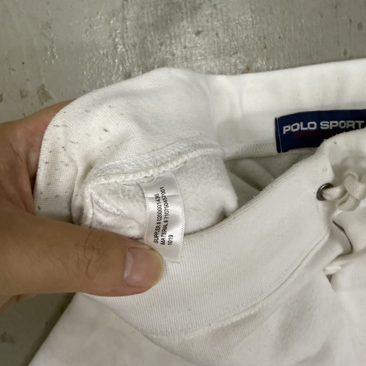 Vintage Vintage Polo Ralph Lauren Summer Sweat Shorts Size US 34 / EU 50 - 5 Thumbnail