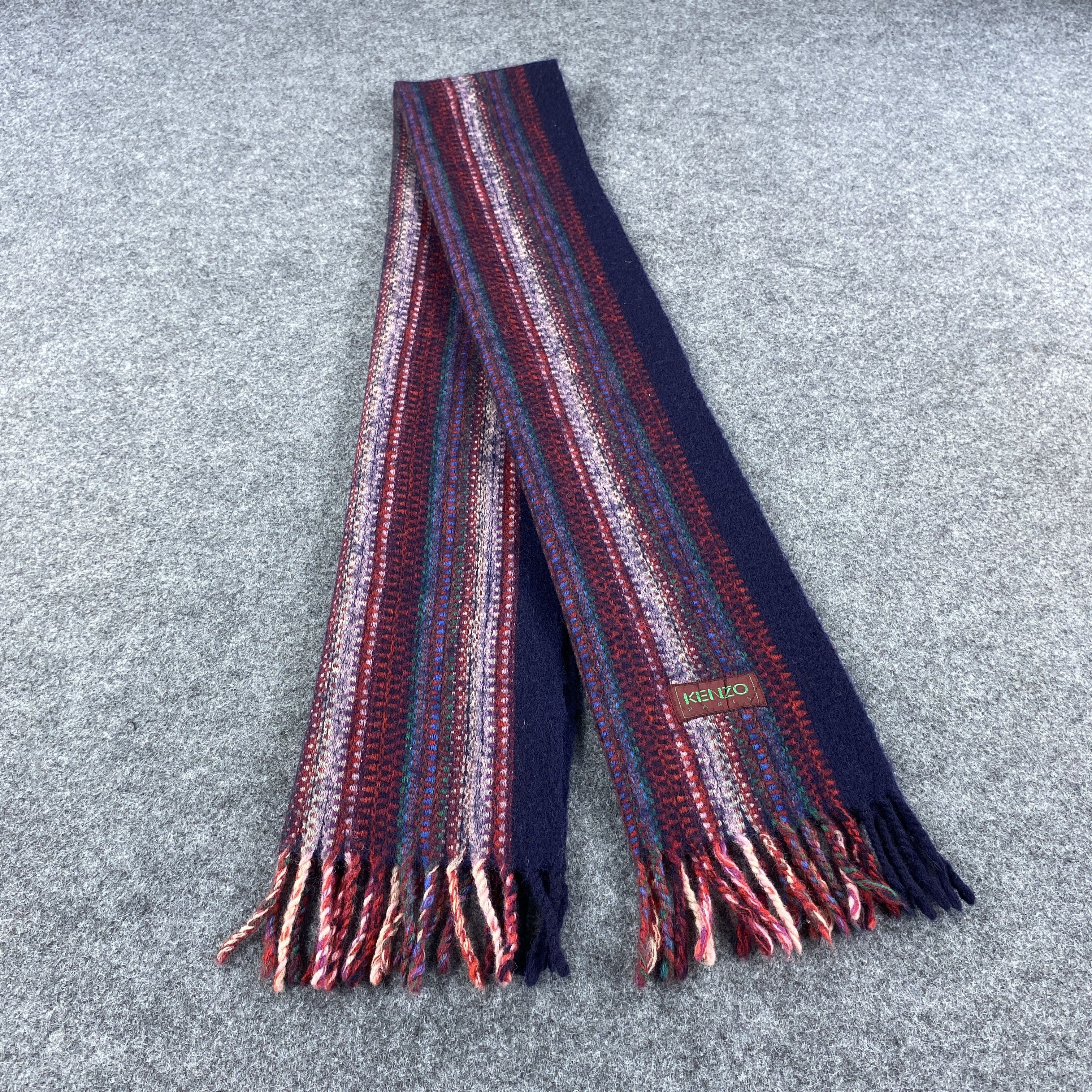 Kenzo × Vintage GF10520 Kenzo Scarf Neck Wear Muffler Size ONE SIZE - 1 Thumbnail