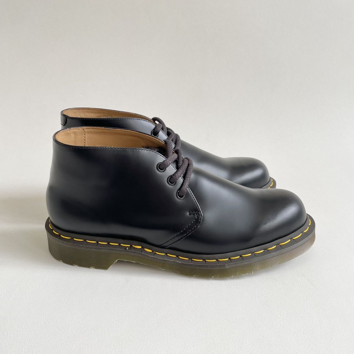 Comme des Garcons × Dr. Martens ‘Roca’ Black Leather Chukka Boots Size US 10 / EU 43 - 1 Thumbnail