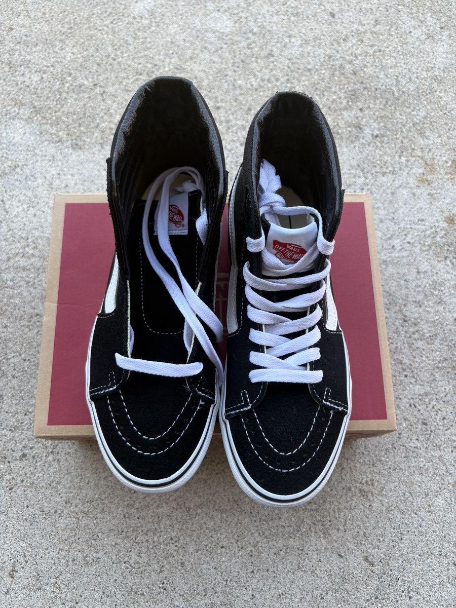 Vans DS Vans Sk8-Hi Black/White Size 5 Size US 5 / EU 37 - 5 Thumbnail