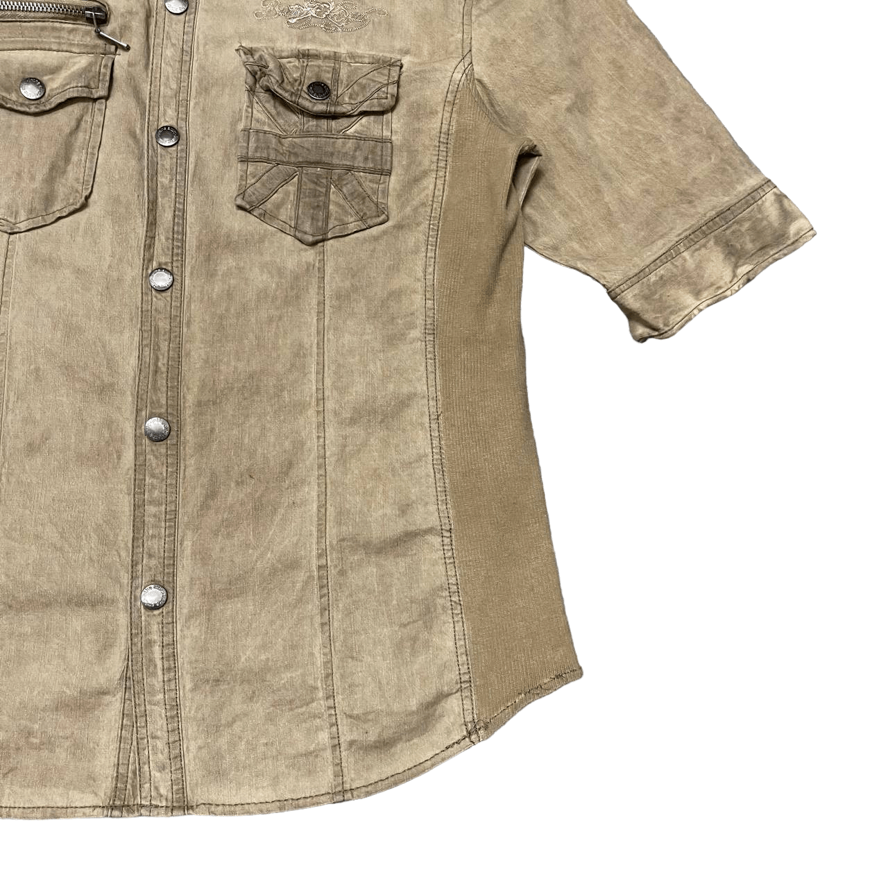 In The Attic Vintage In The Attic Skulls Embroidery Short Sleeve Jacket Size US L / EU 52-54 / 3 - 4 Thumbnail
