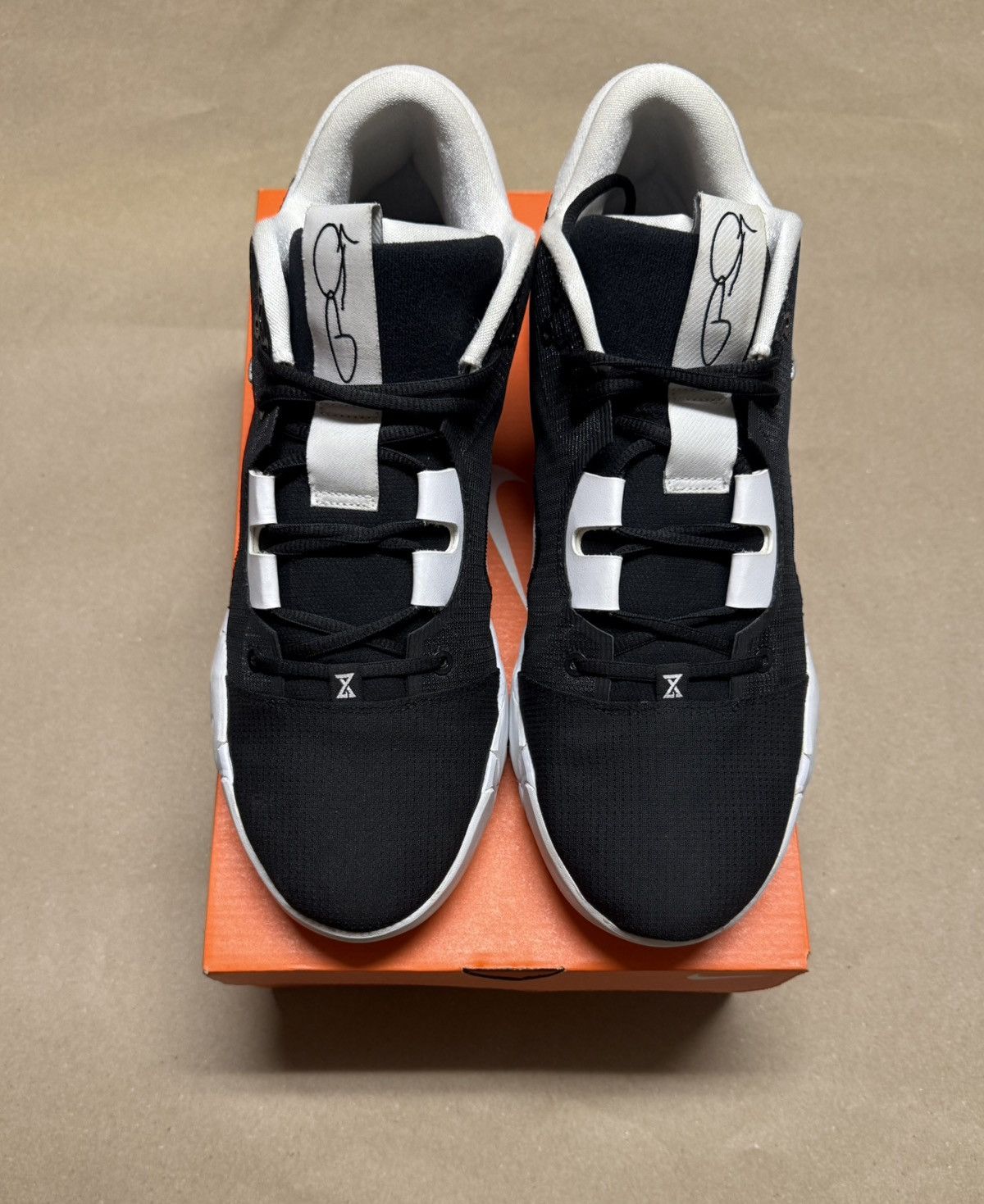 Nike Nike PG 6 TB Promo Black White Mens size 14 Basketball Shoes Size US 14 / EU 47 - 3 Thumbnail