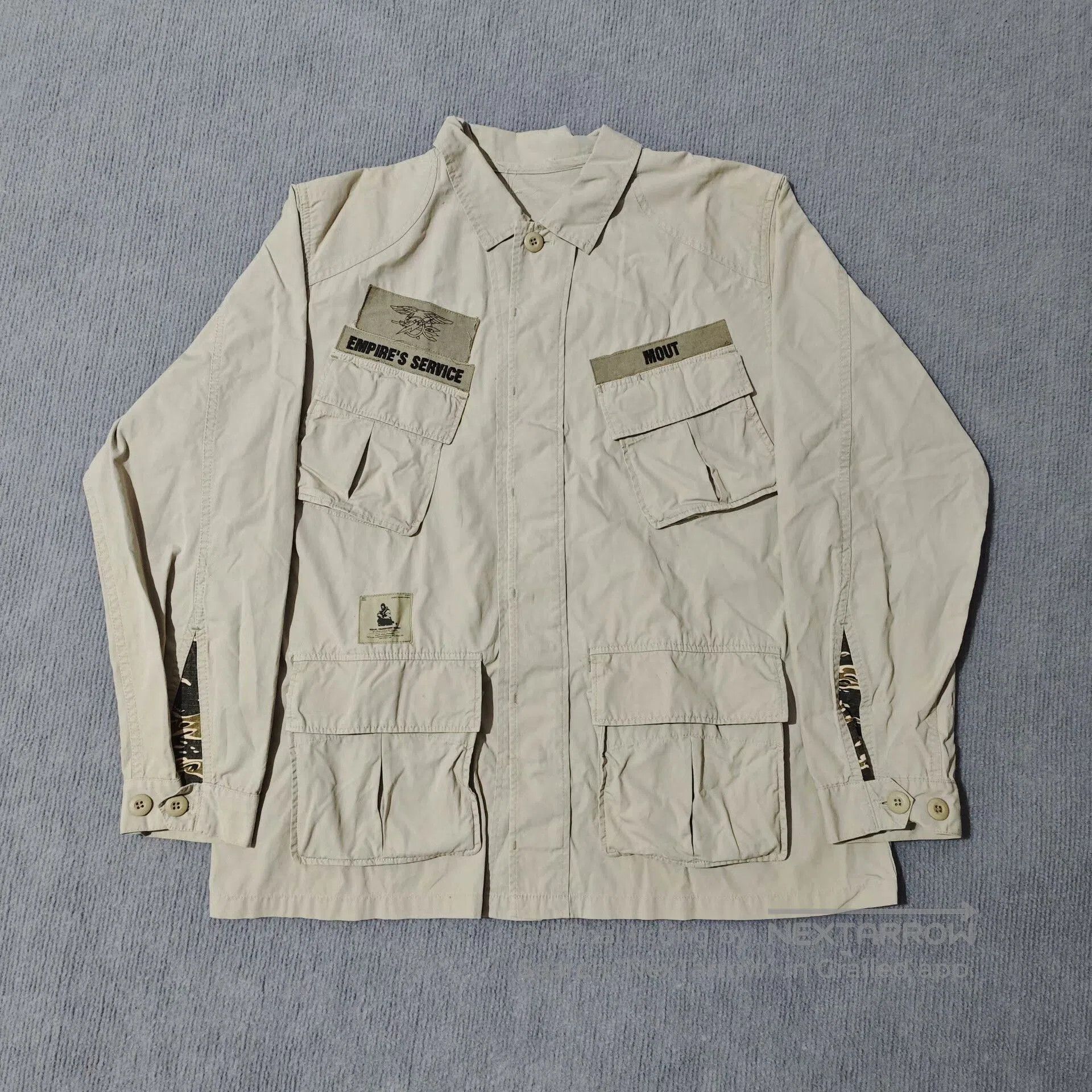Wtaps Wtaps 00ss First Gen White Bone Jacket. Size US XL / EU 56 / 4 - 1 Thumbnail