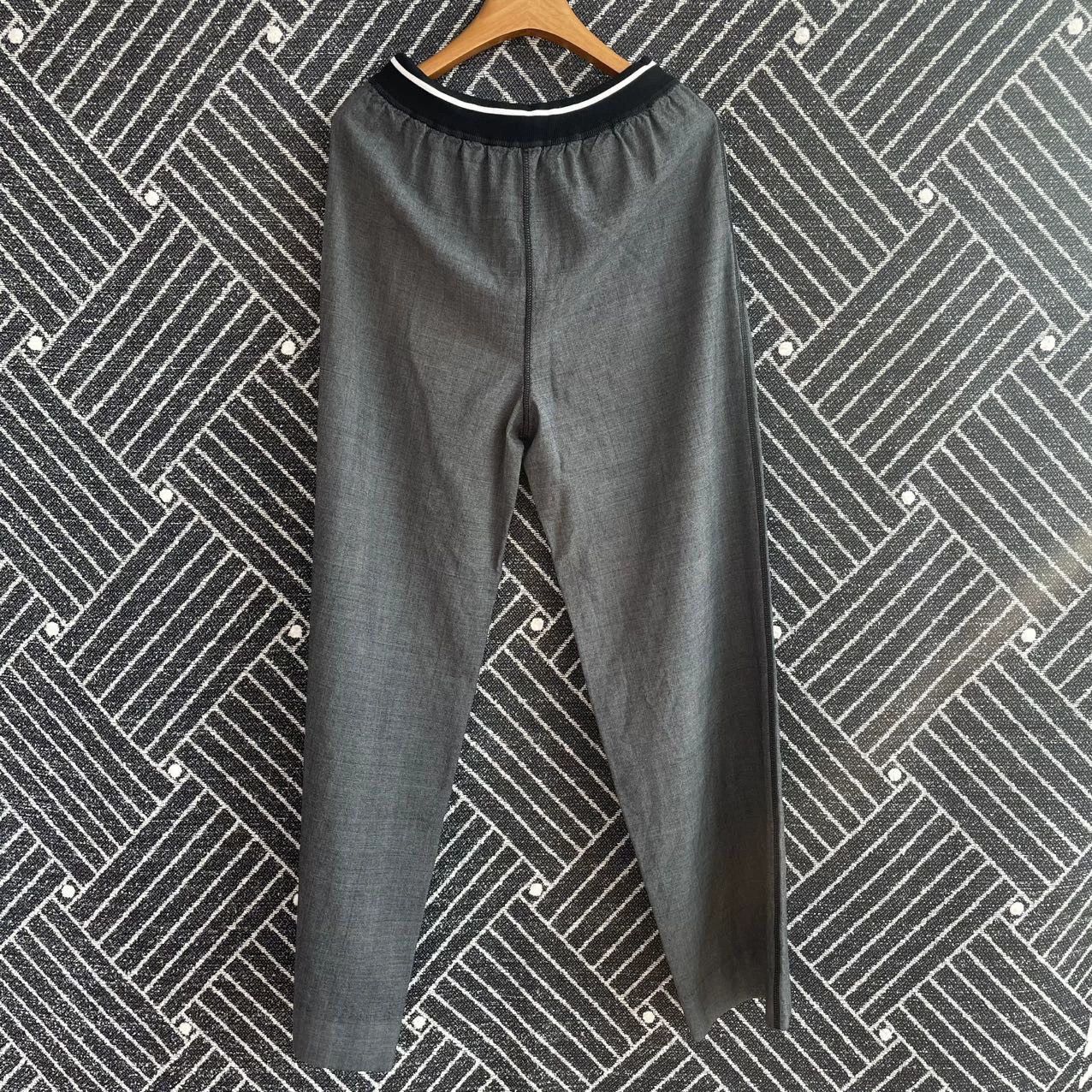 Miu Miu MIU MIU SS23 webbing high-waist casual pants 38 99new Size 26" / US 2 / IT 38 - 2 Thumbnail