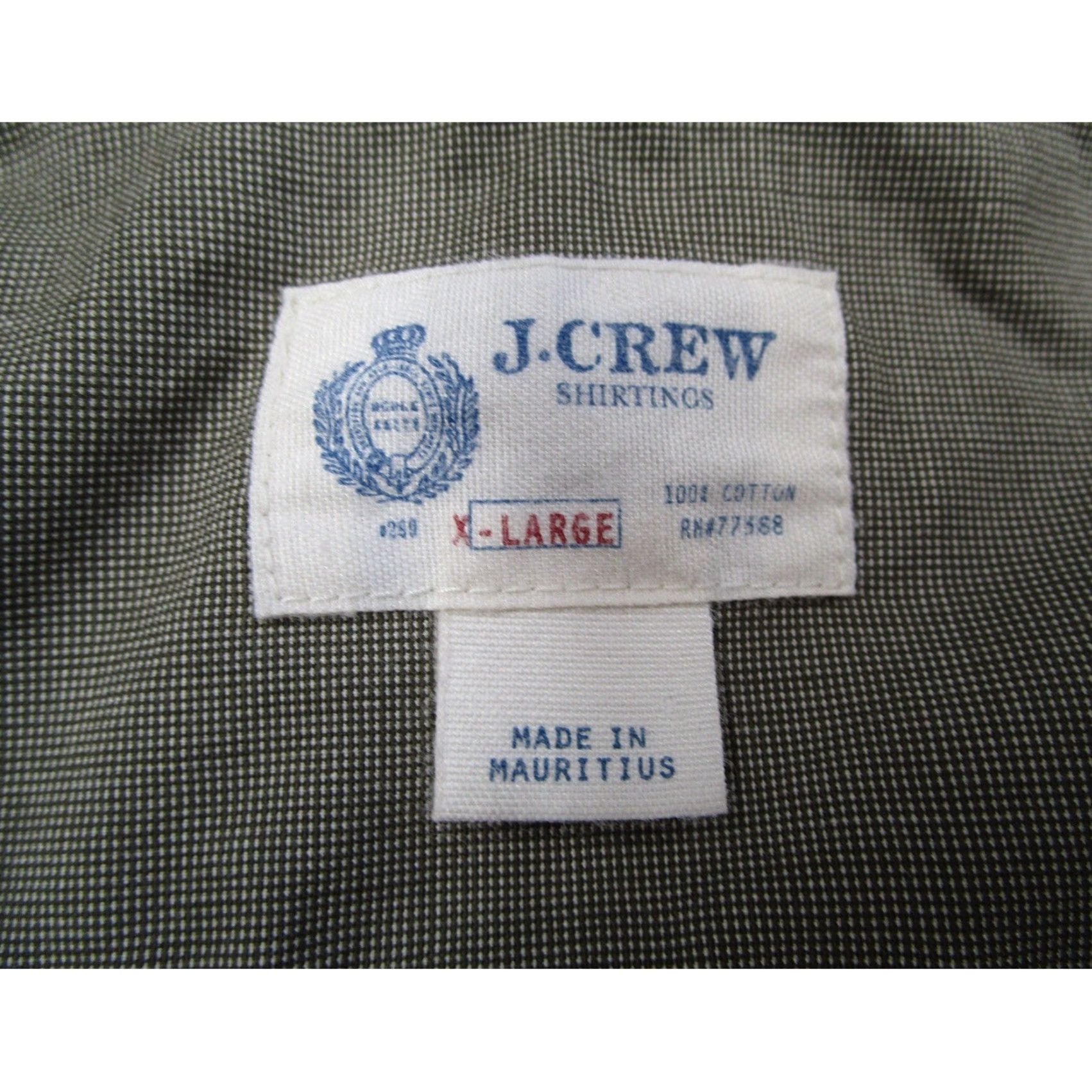 J.Crew J.Crew Shirtings Shirt XL Olive Green Cotton Button-Down Work Shirt 81233 HO06 Size US XL / EU 56 / 4 - 3 Thumbnail