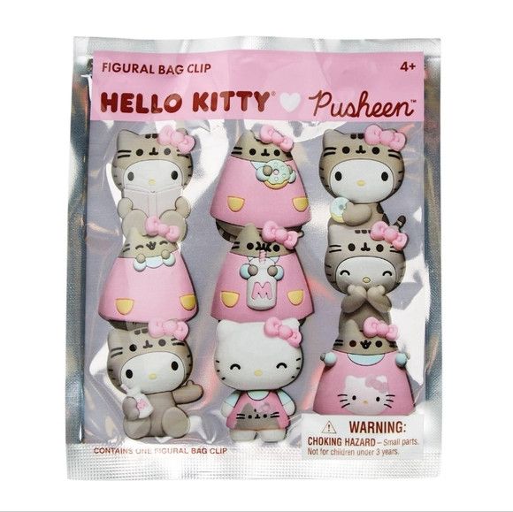 Other Hello Kitty x Pusheen Blind bag/mystery Bag Clip NWT Size ONE SIZE - 1 Thumbnail