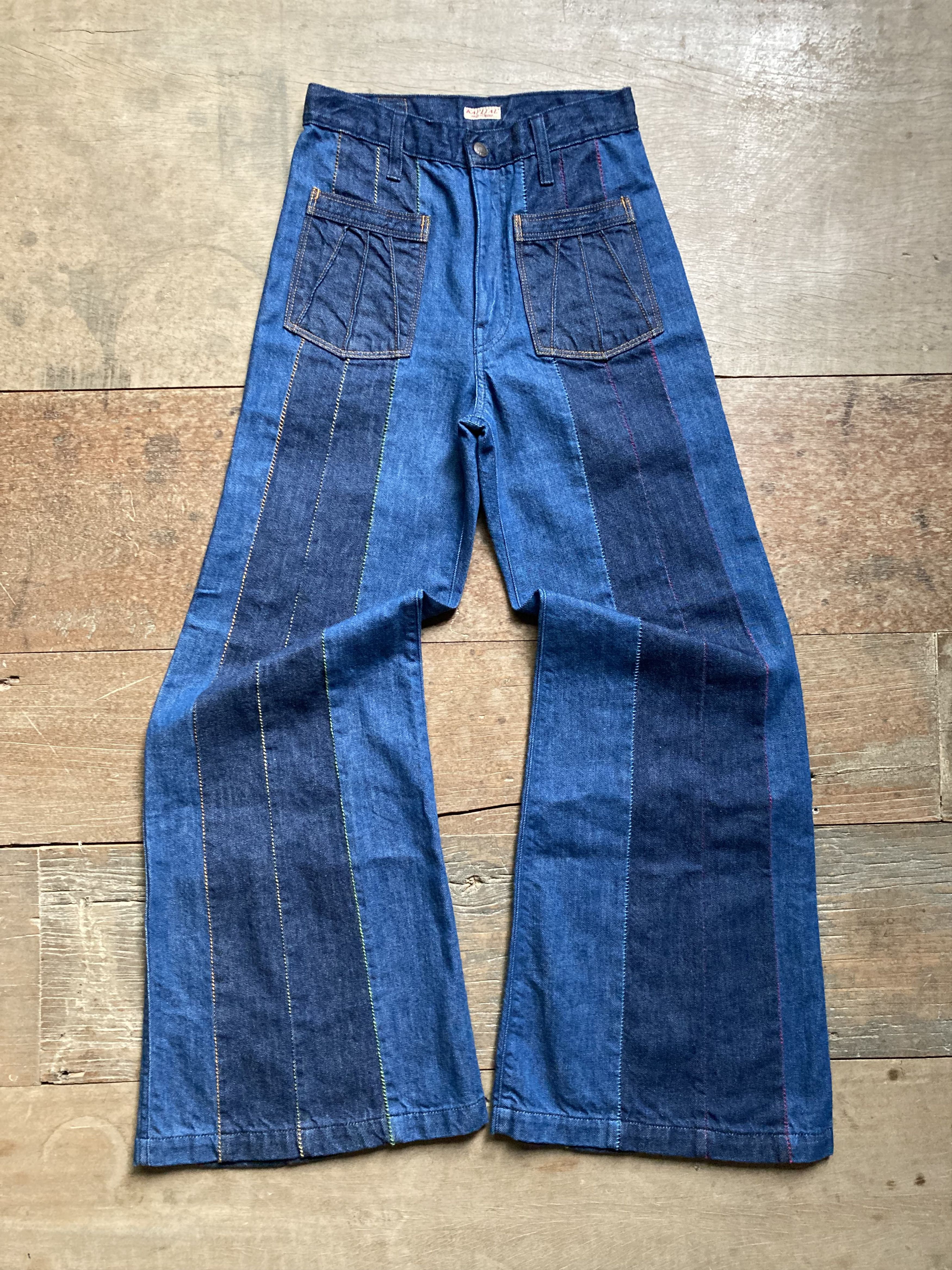 Kapital Kapital 11oz Rainbow Gypsy Flared Denim Size 25" / US 0 / IT 36 - 1 Thumbnail