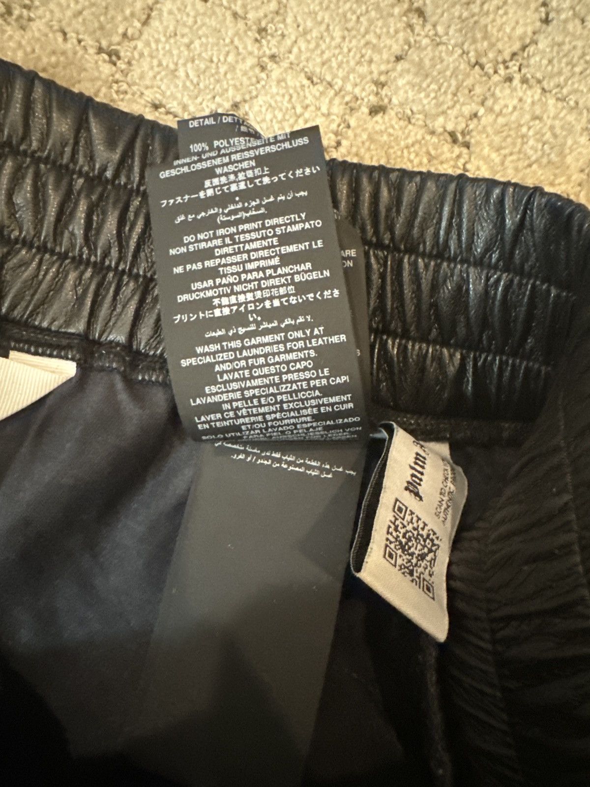 Palm Angels Palm angels soft faux leather pants Size US 30 / EU 46 - 7 Thumbnail