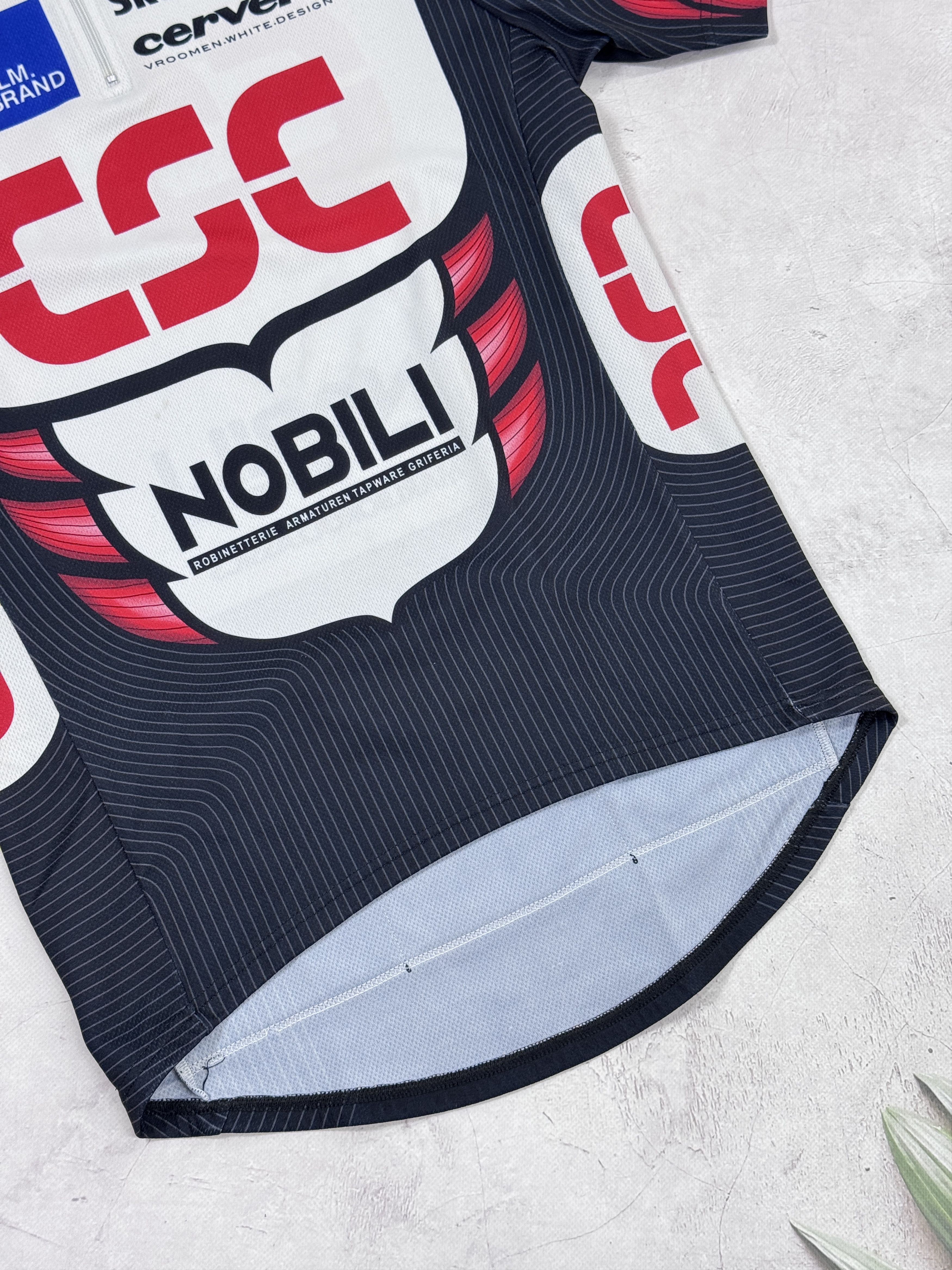 Sports Specialties Descente Team CSC Skoda Man Nobili Cycling Jersey Size US M / EU 48-50 / 2 - 5 Thumbnail