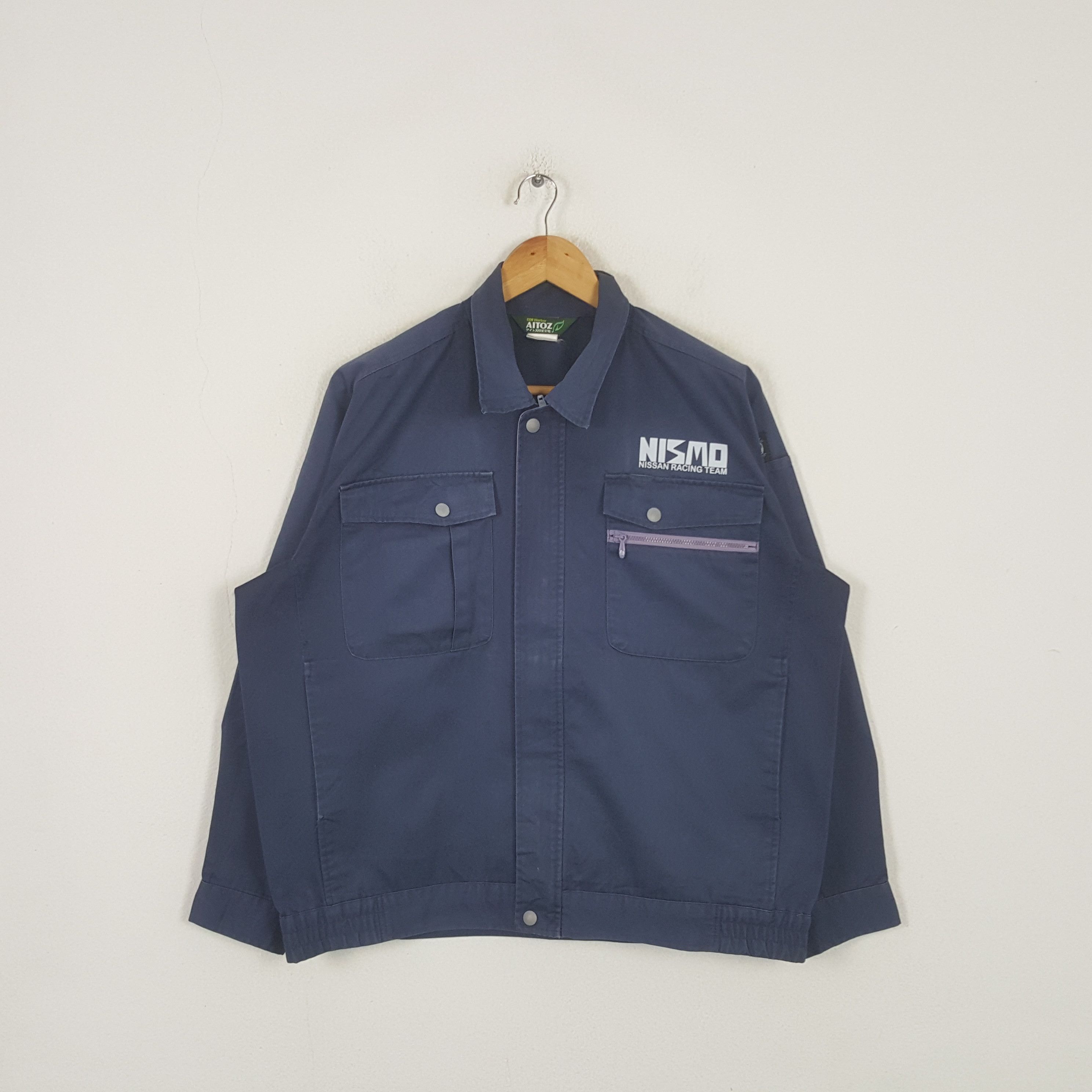 Japanese Brand Vintage Nismo Nissan Racing Team Custom Jacket RR7 Size US XL / EU 56 / 4 - 3 Thumbnail