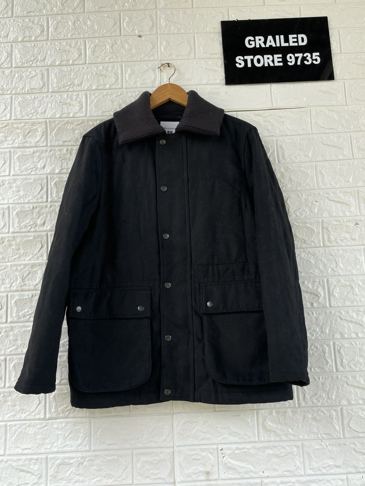 JW Anderson × Japanese Brand × Uniqlo Vintage JW Anderson Heavy Jacket Size US L / EU 52-54 / 3 - 1 Thumbnail