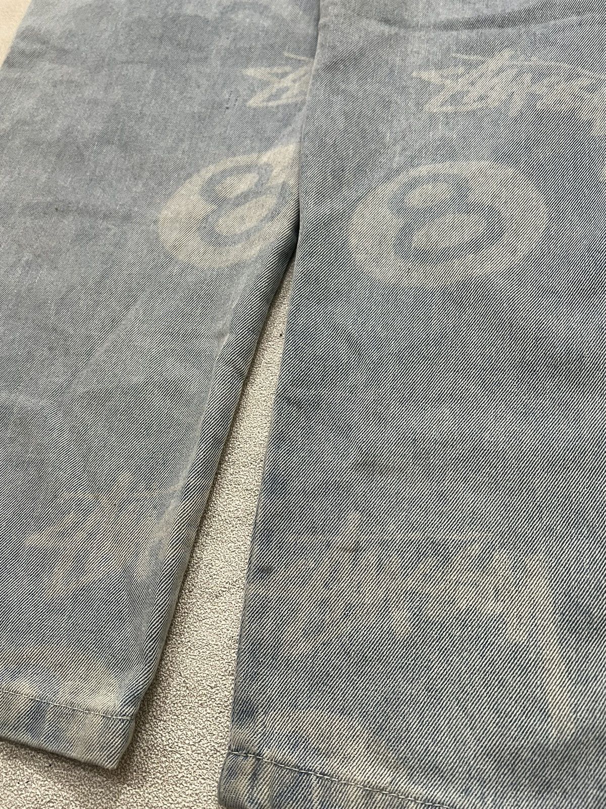Stussy 2000s Stussy 8ball Monogram Iconic Carpenter Jeans Pants y2k Size US 32 / EU 48 - 8 Thumbnail