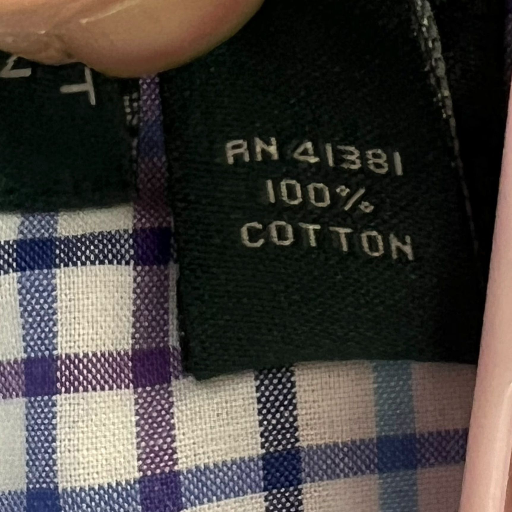 Ralph Lauren Ralph Lauren Button-Up Shirt Mens 15.5 / 33 Blue Check Non-Iron Classic Fit Dress Shirt Size US M / EU 48-50 / 2 - 5 Thumbnail
