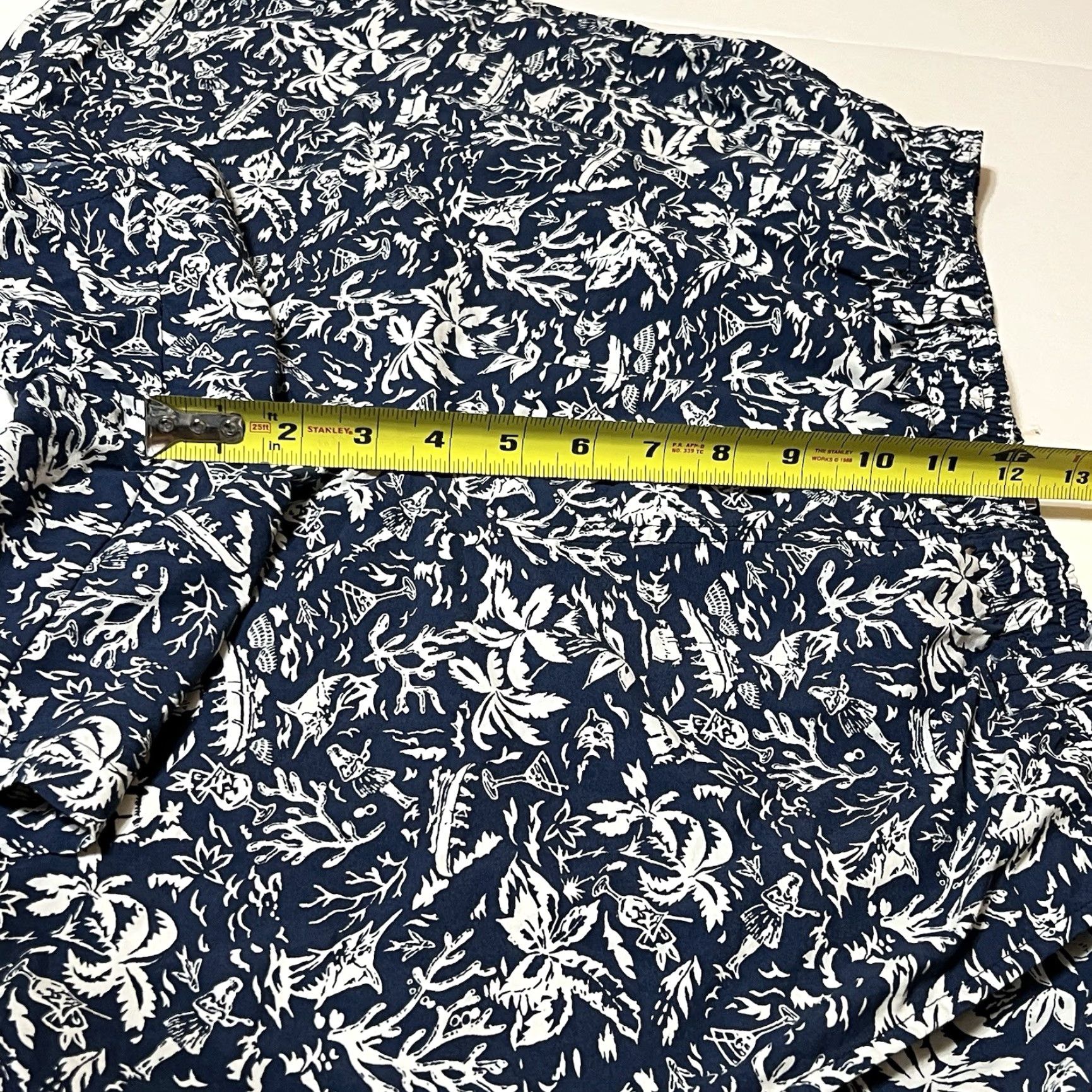 Vintage Columbia Swim Trunks Mens L Blue PFG Trunks Bottom Drawstring Elastic Waist Pockets Vintage No Size US 33 - 4 Thumbnail