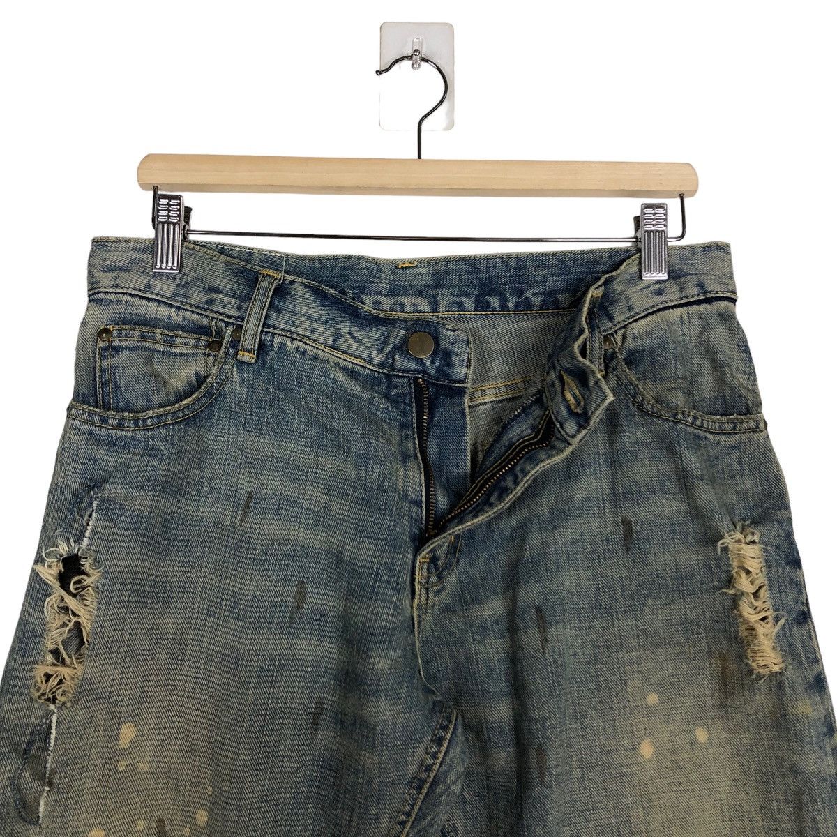 Japanese Brand 🔥90’s Vintage Distressed Denim Jeans Men’s Melrose Japan Size US 32 / EU 48 - 12 Thumbnail
