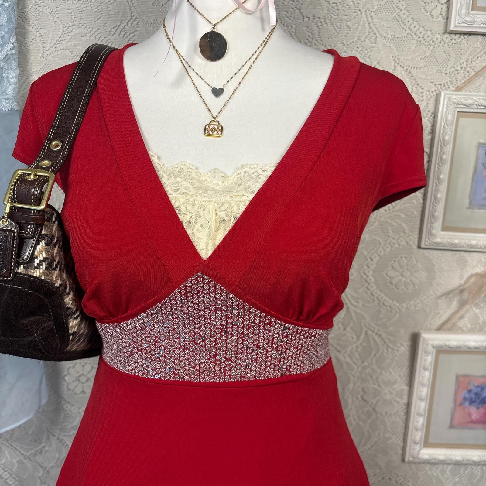 Other y2k office siren tie back blouse Size L / US 10 / IT 46 - 3 Thumbnail