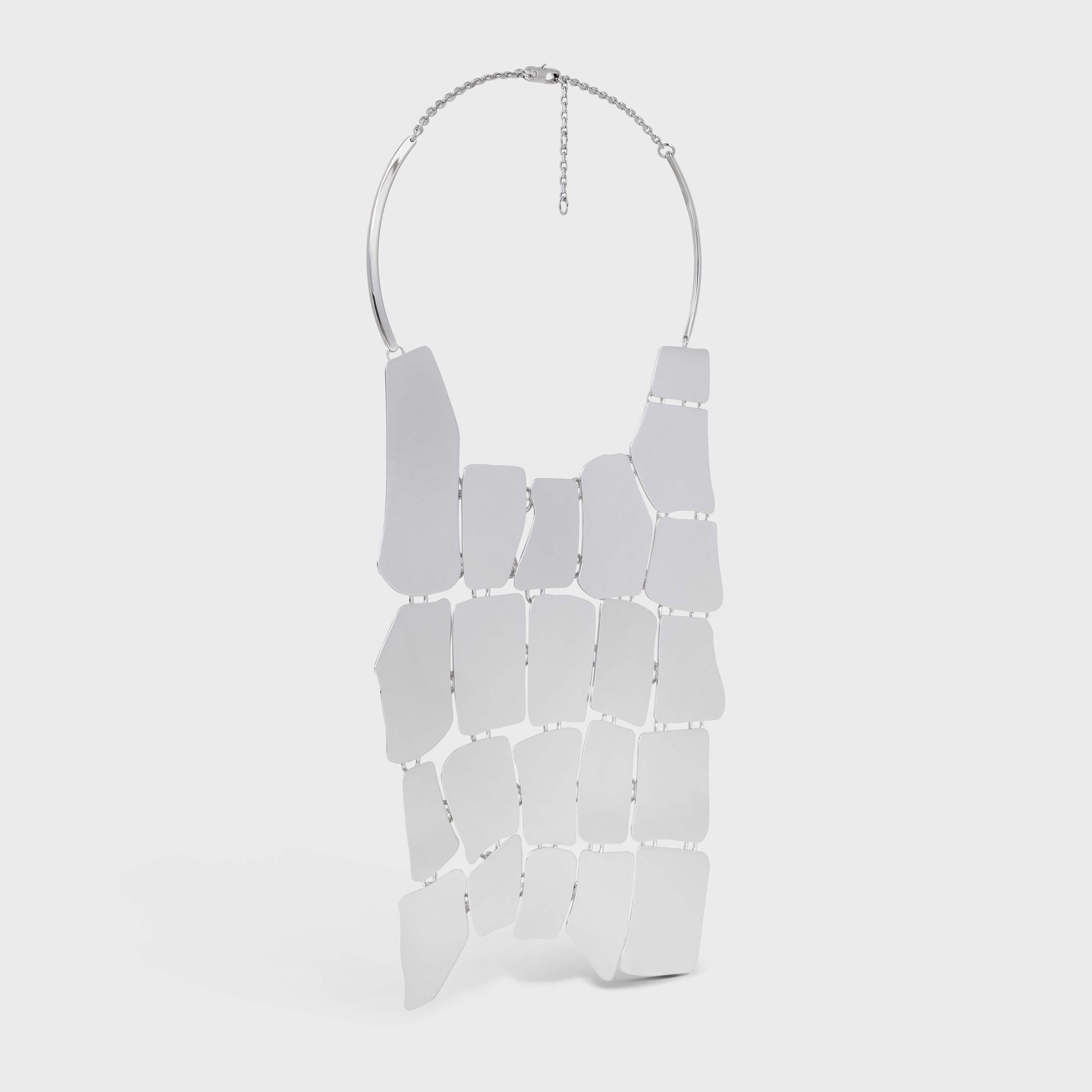 Celine o1w1db10525 Size :OS/ 460LN6 Dysfunctional Necklace in White Size ONE SIZE - 3 Thumbnail